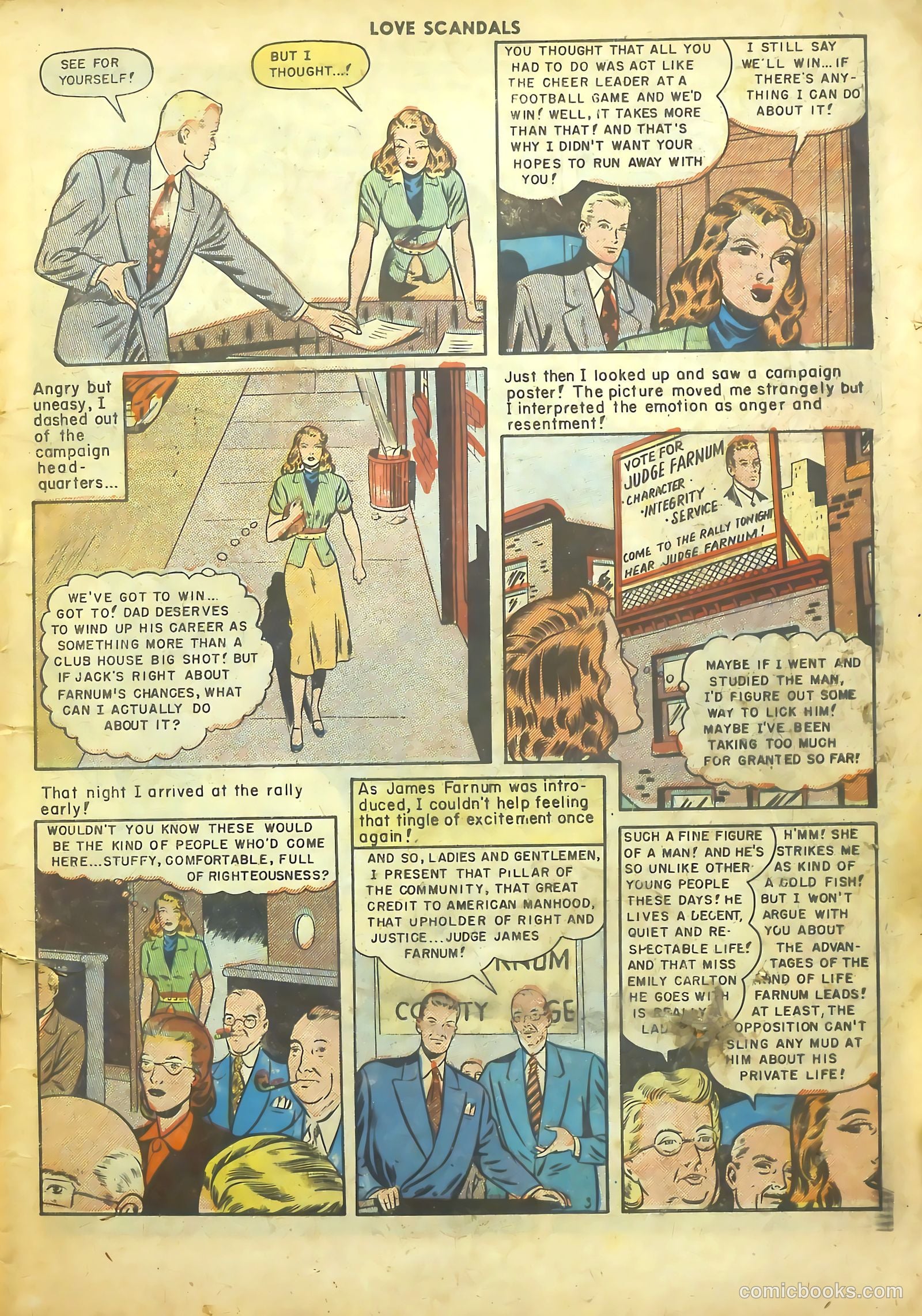 Love Scandals #2 (1950) — page 6 of 38