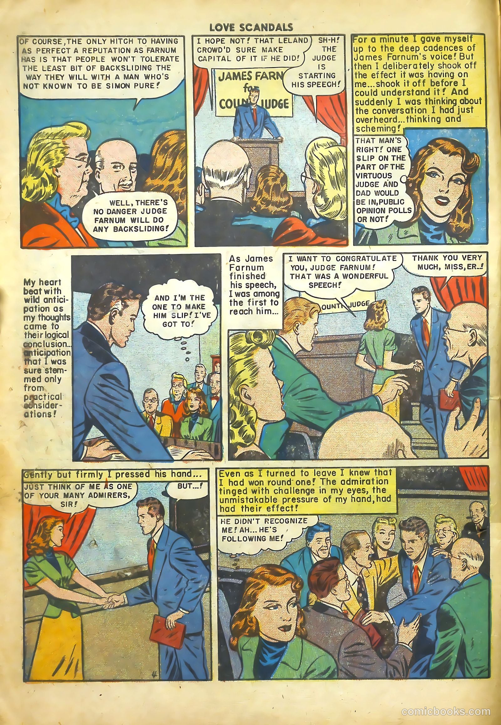 Love Scandals #2 (1950) — page 7 of 38