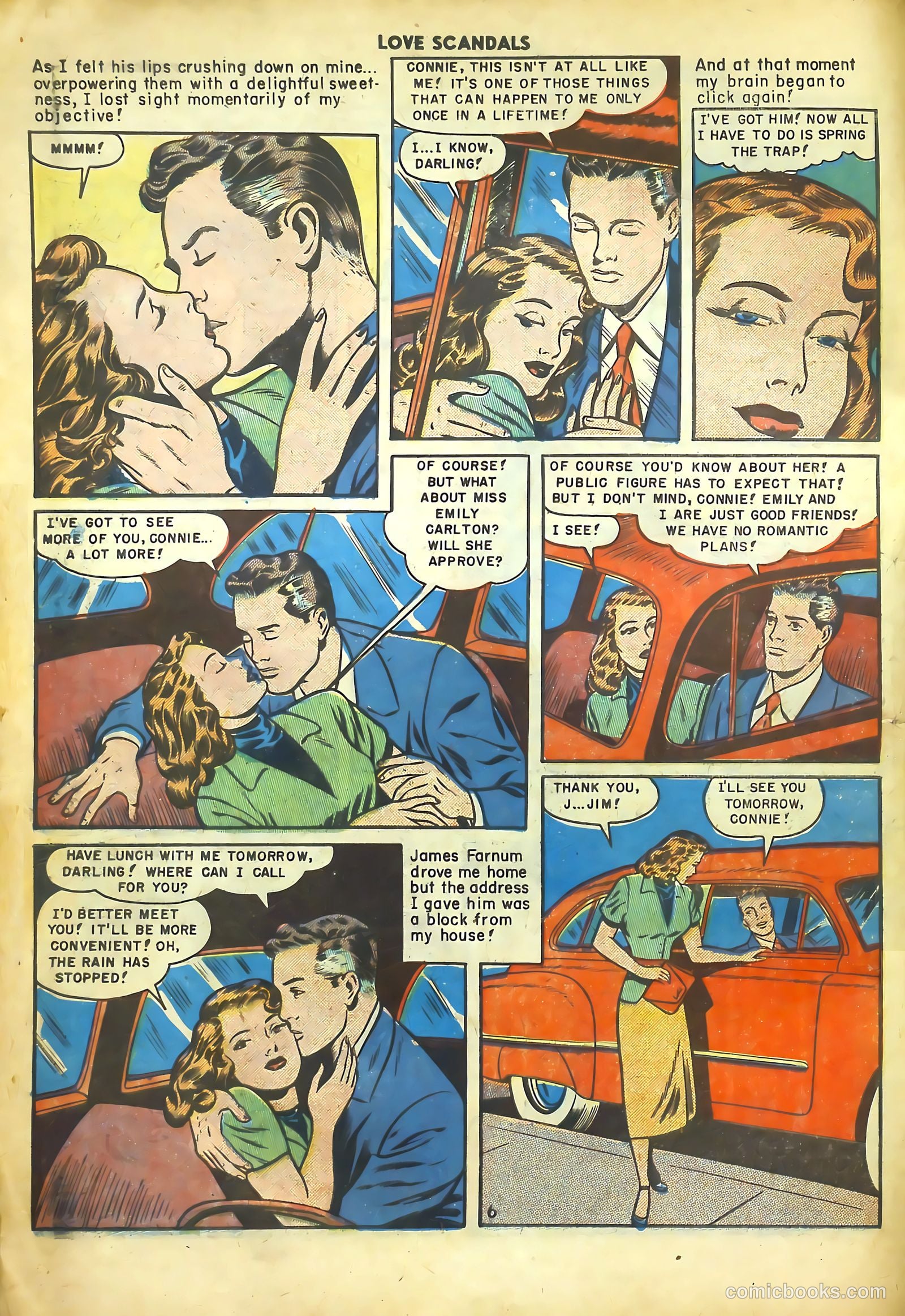 Love Scandals #2 (1950) — page 9 of 38