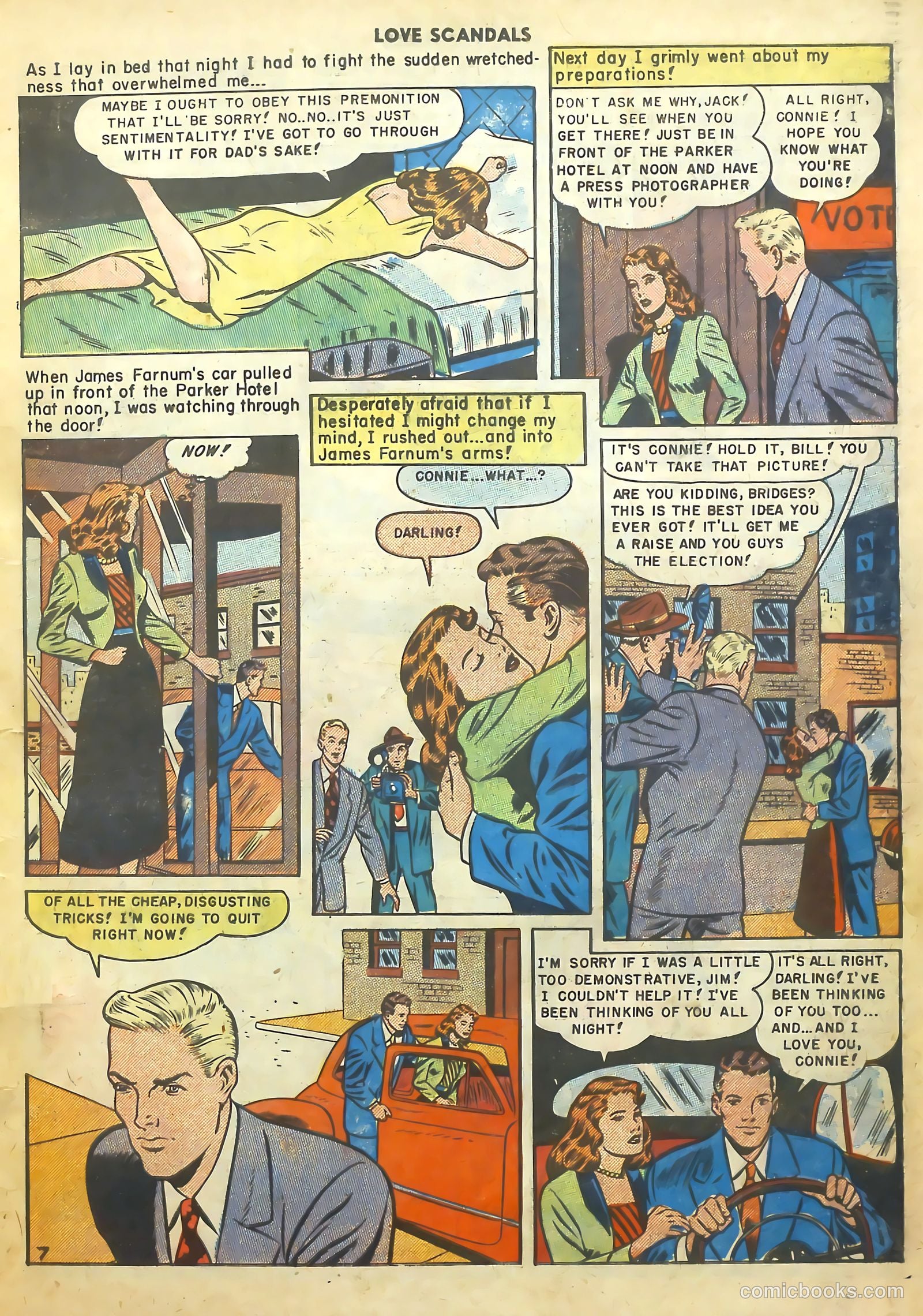 Love Scandals #2 (1950) — page 10 of 38