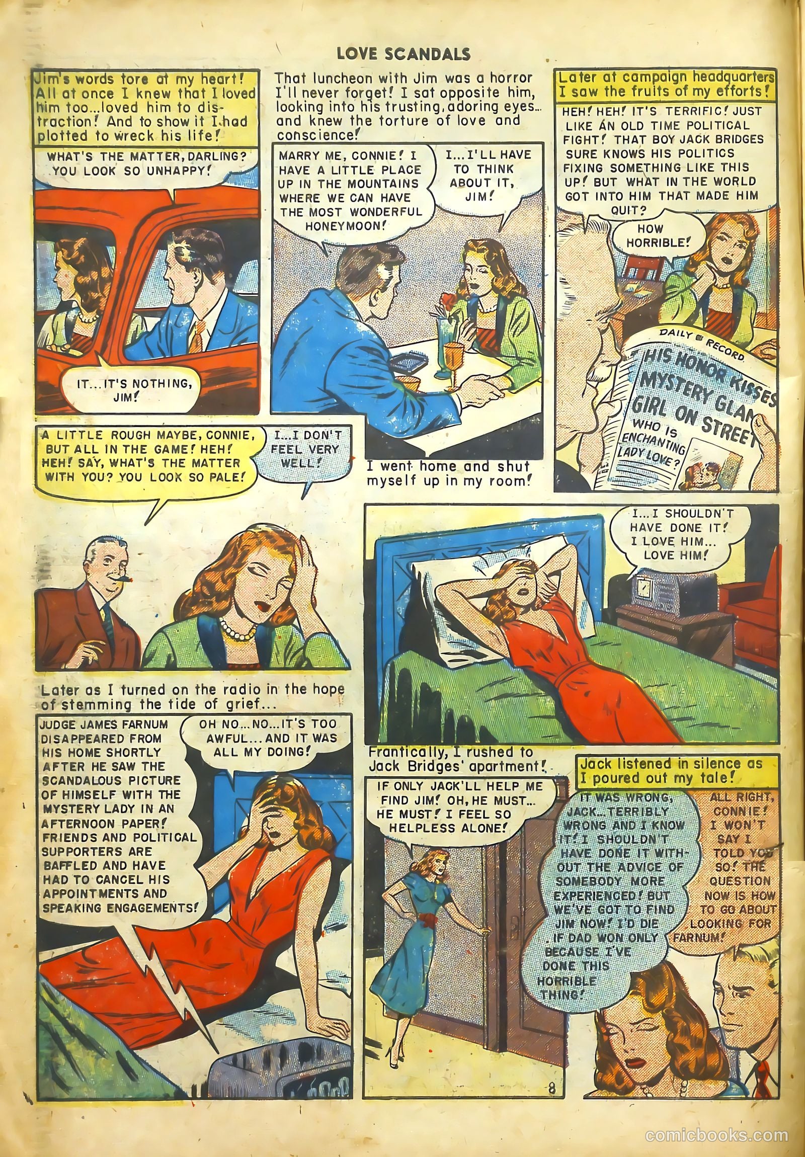 Love Scandals #2 (1950) — page 11 of 38