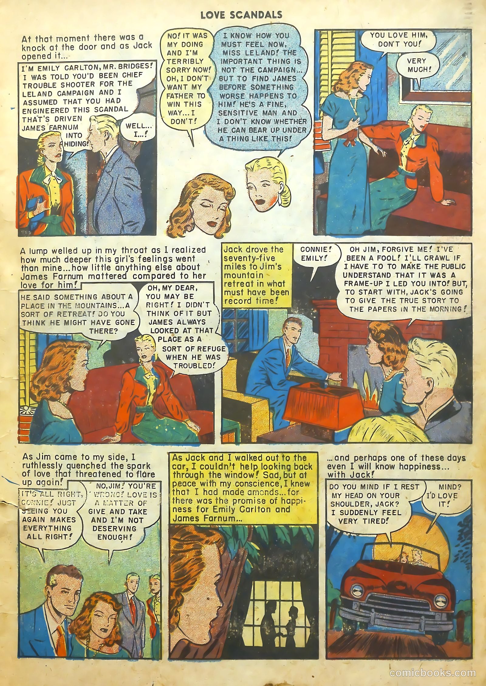Love Scandals #2 (1950) — page 12 of 38