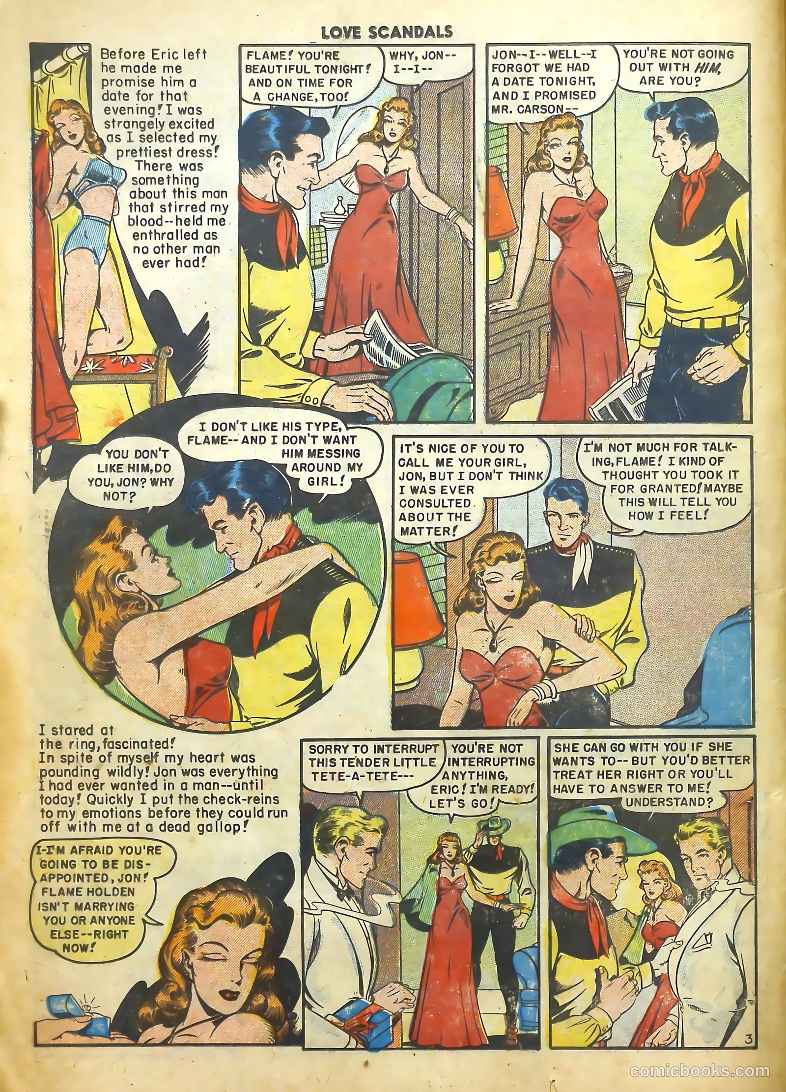 Love Scandals #2 (1950) — page 15 of 38