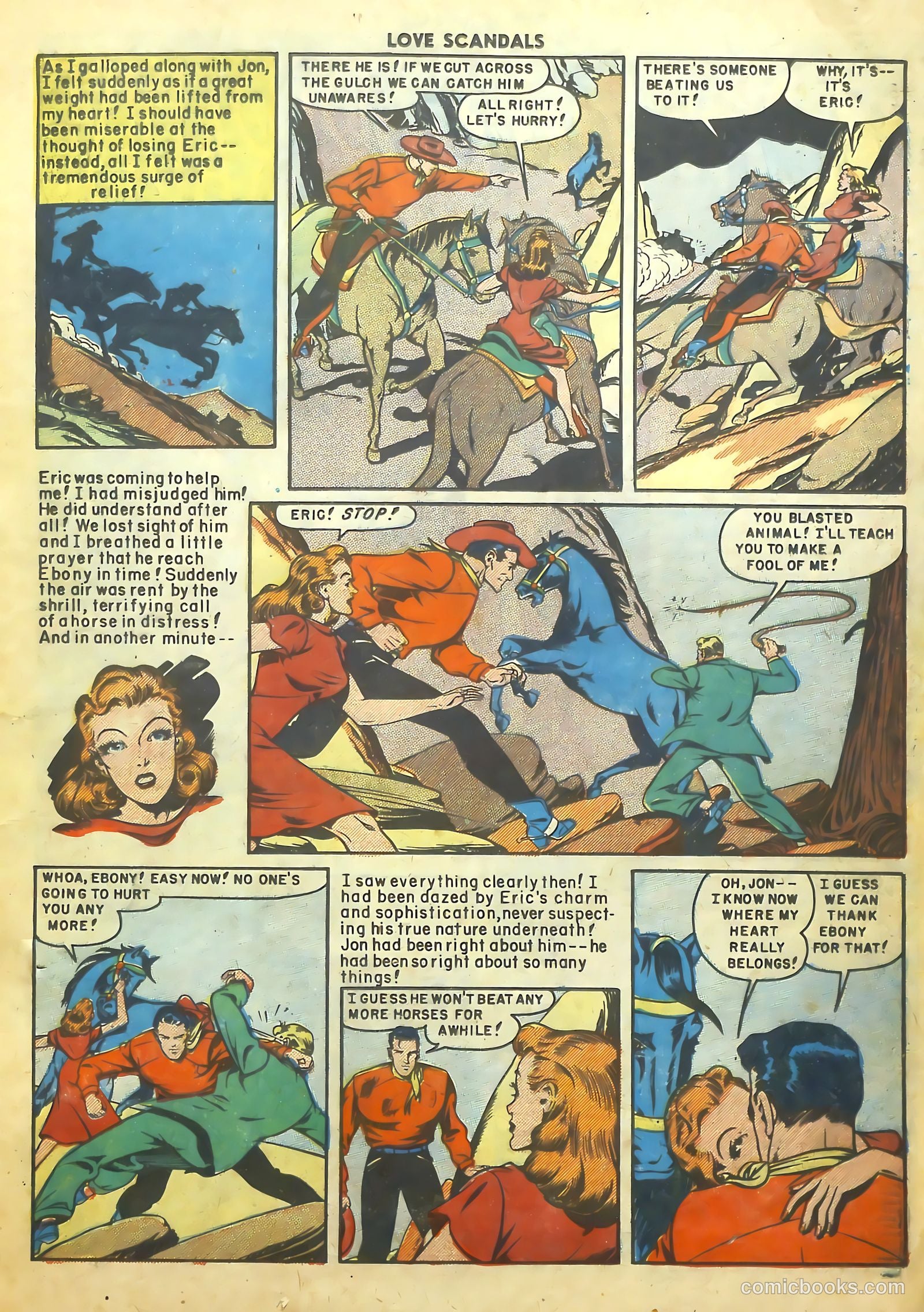 Love Scandals #2 (1950) — page 18 of 38