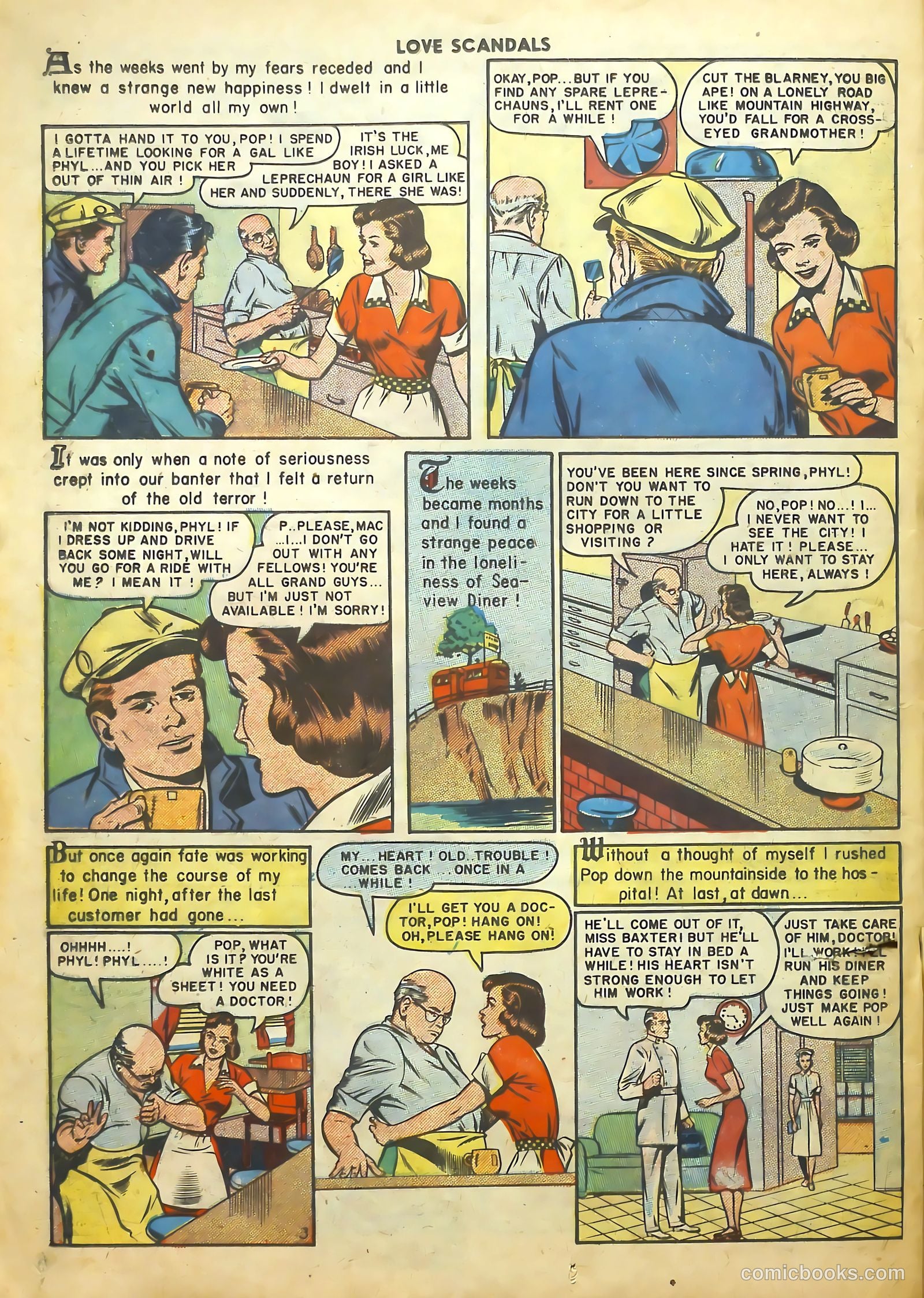 Love Scandals #2 (1950) — page 21 of 38