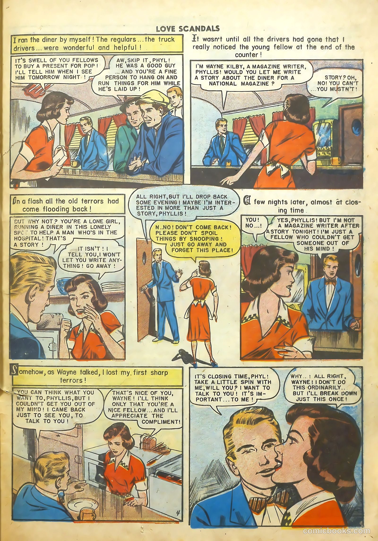 Love Scandals #2 (1950) — page 22 of 38