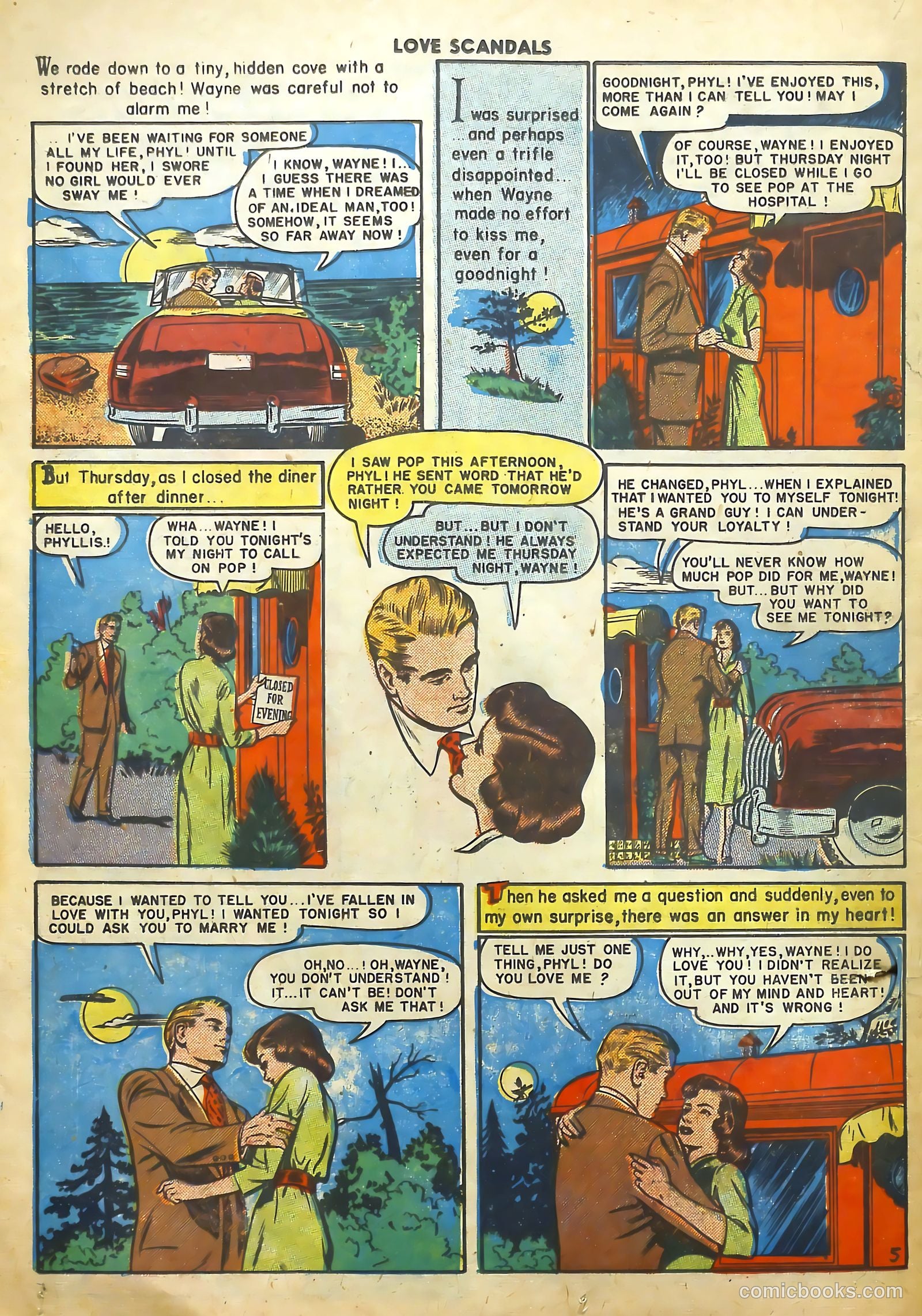 Love Scandals #2 (1950) — page 23 of 38