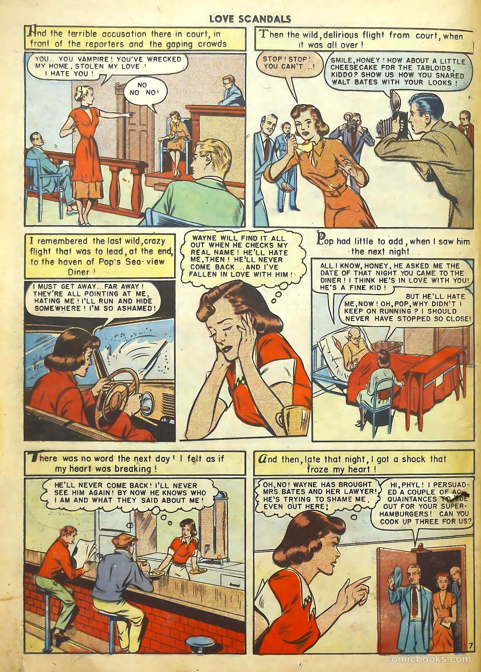 Love Scandals #2 (1950) — page 25 of 38