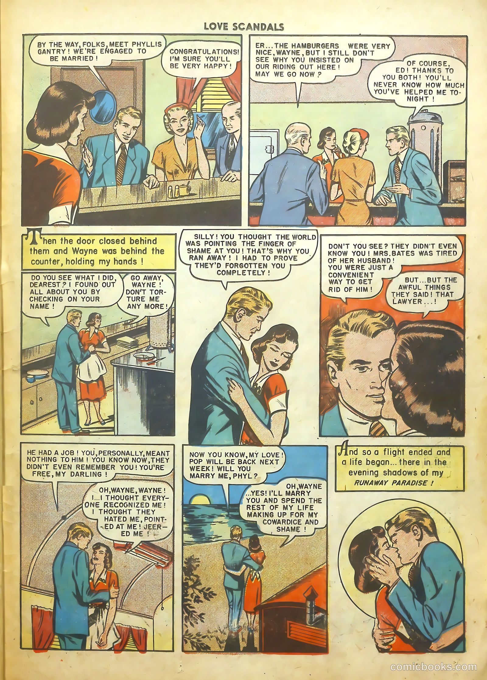 Love Scandals #2 (1950) — page 26 of 38