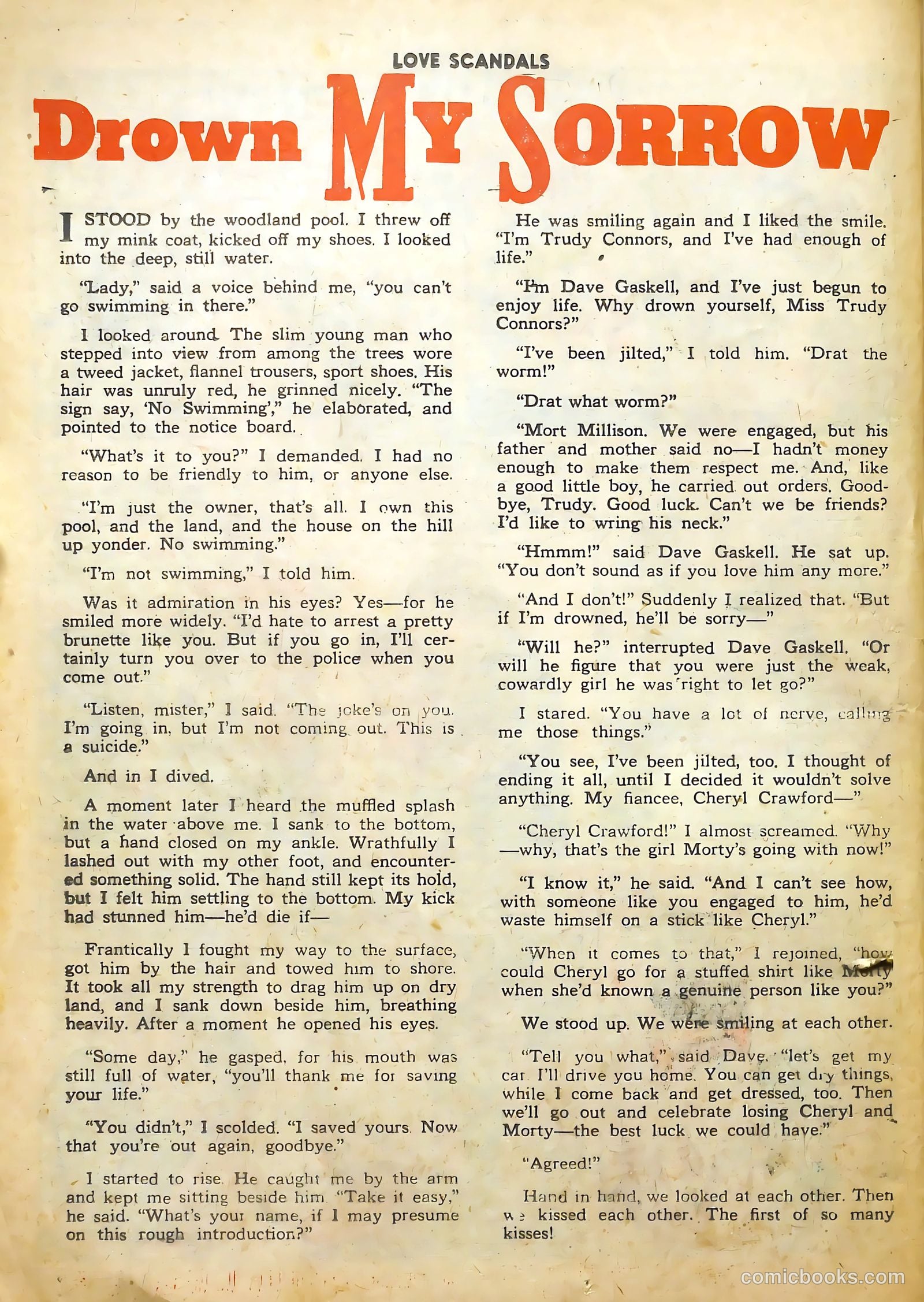 Love Scandals #2 (1950) — page 27 of 38