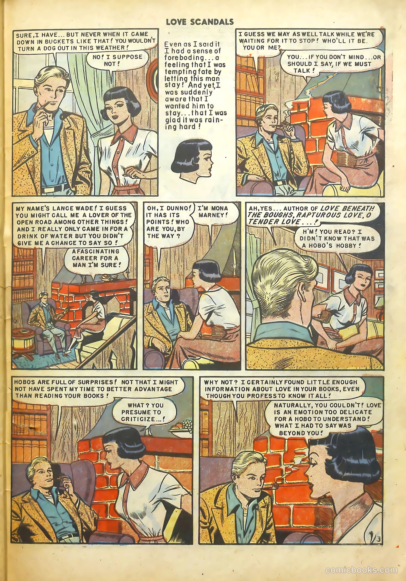 Love Scandals #2 (1950) — page 30 of 38