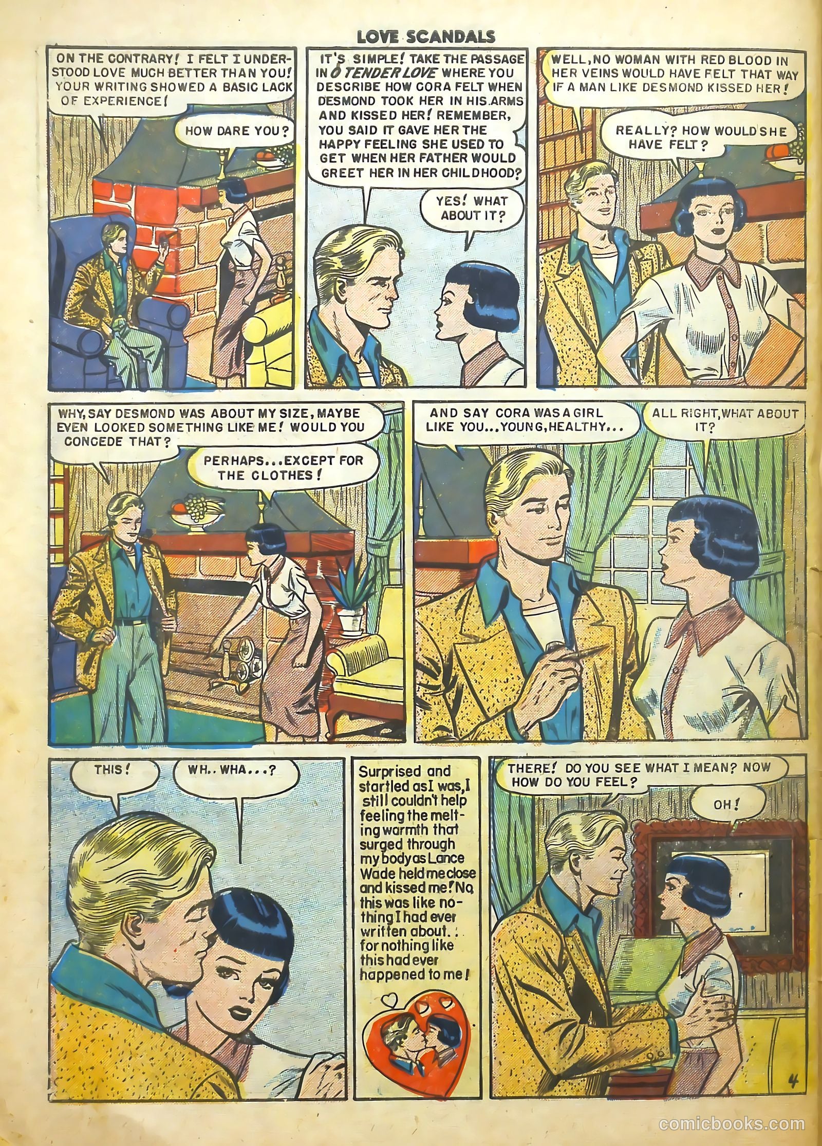 Love Scandals #2 (1950) — page 31 of 38
