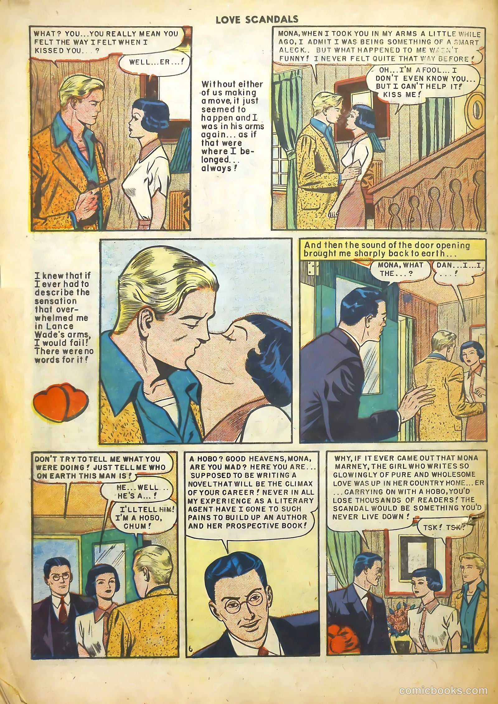 Love Scandals #2 (1950) — page 33 of 38
