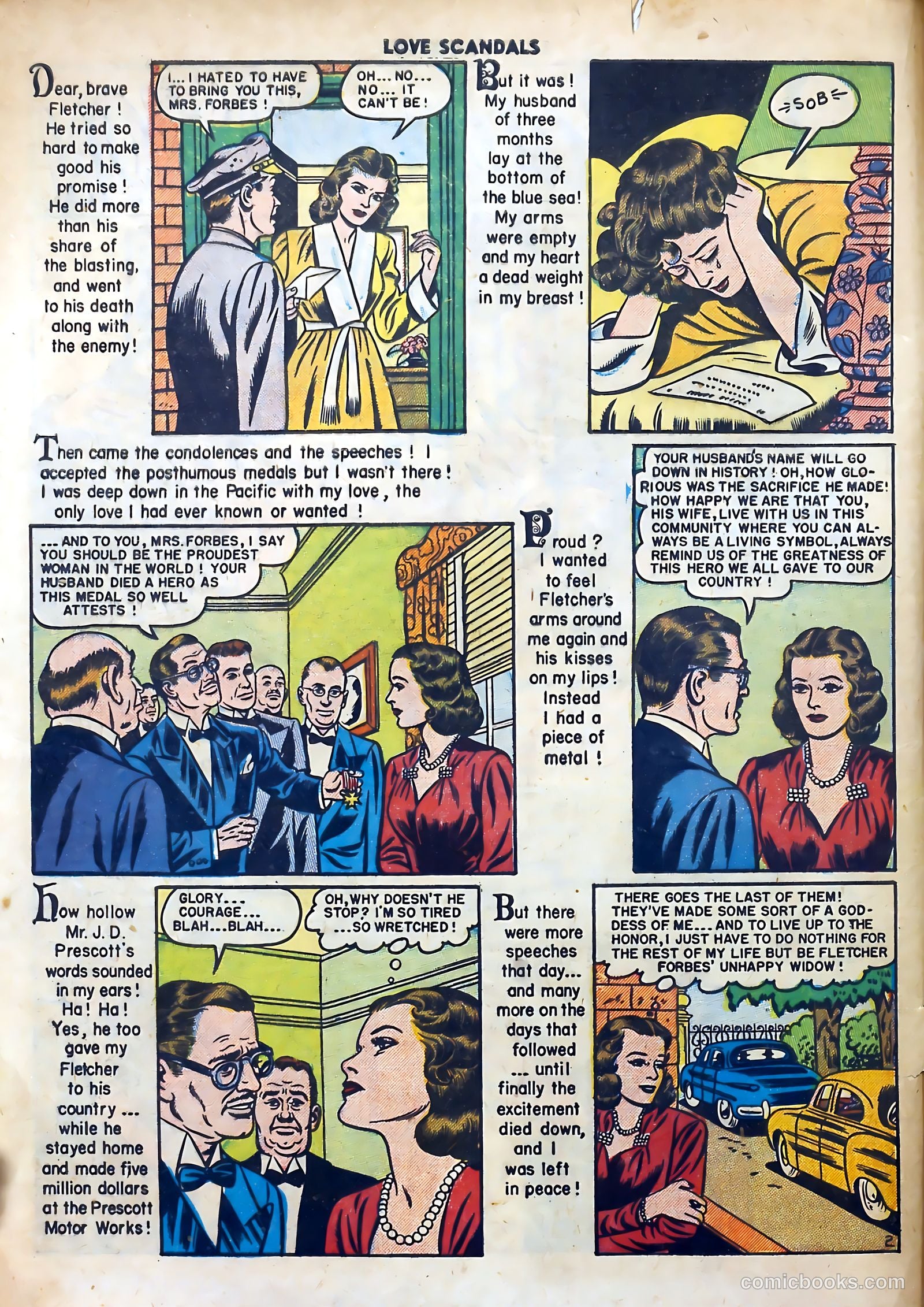Love Scandals #3 (1950) — page 4 of 36