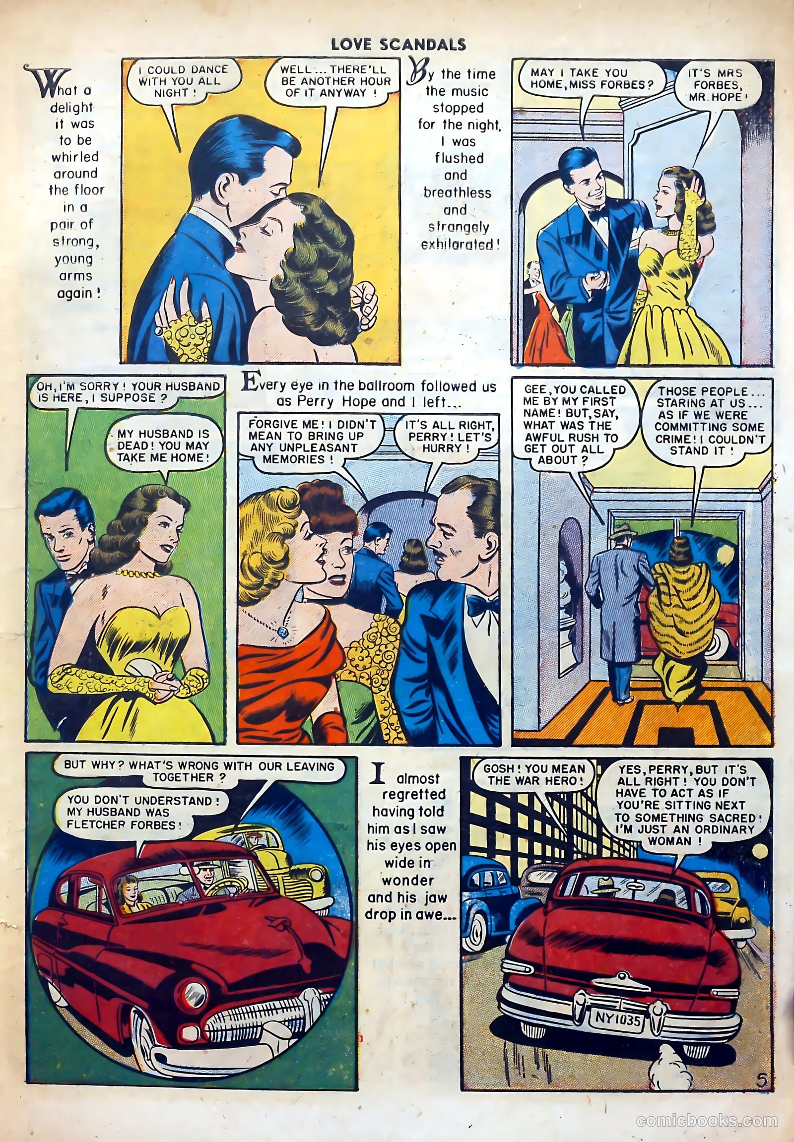 Love Scandals #3 (1950) — page 7 of 36