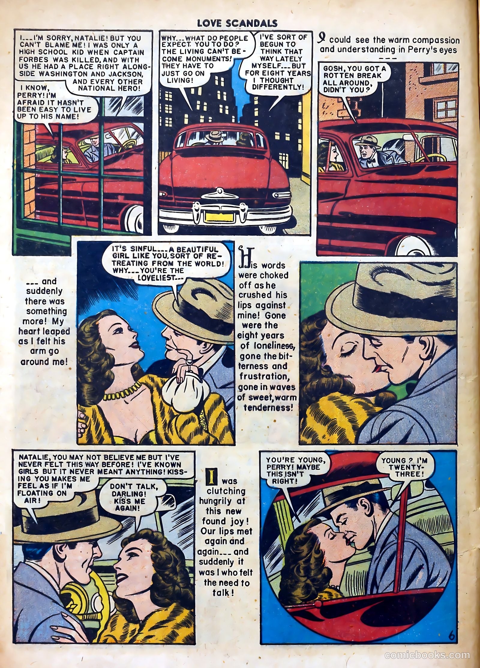 Love Scandals #3 (1950) — page 8 of 36