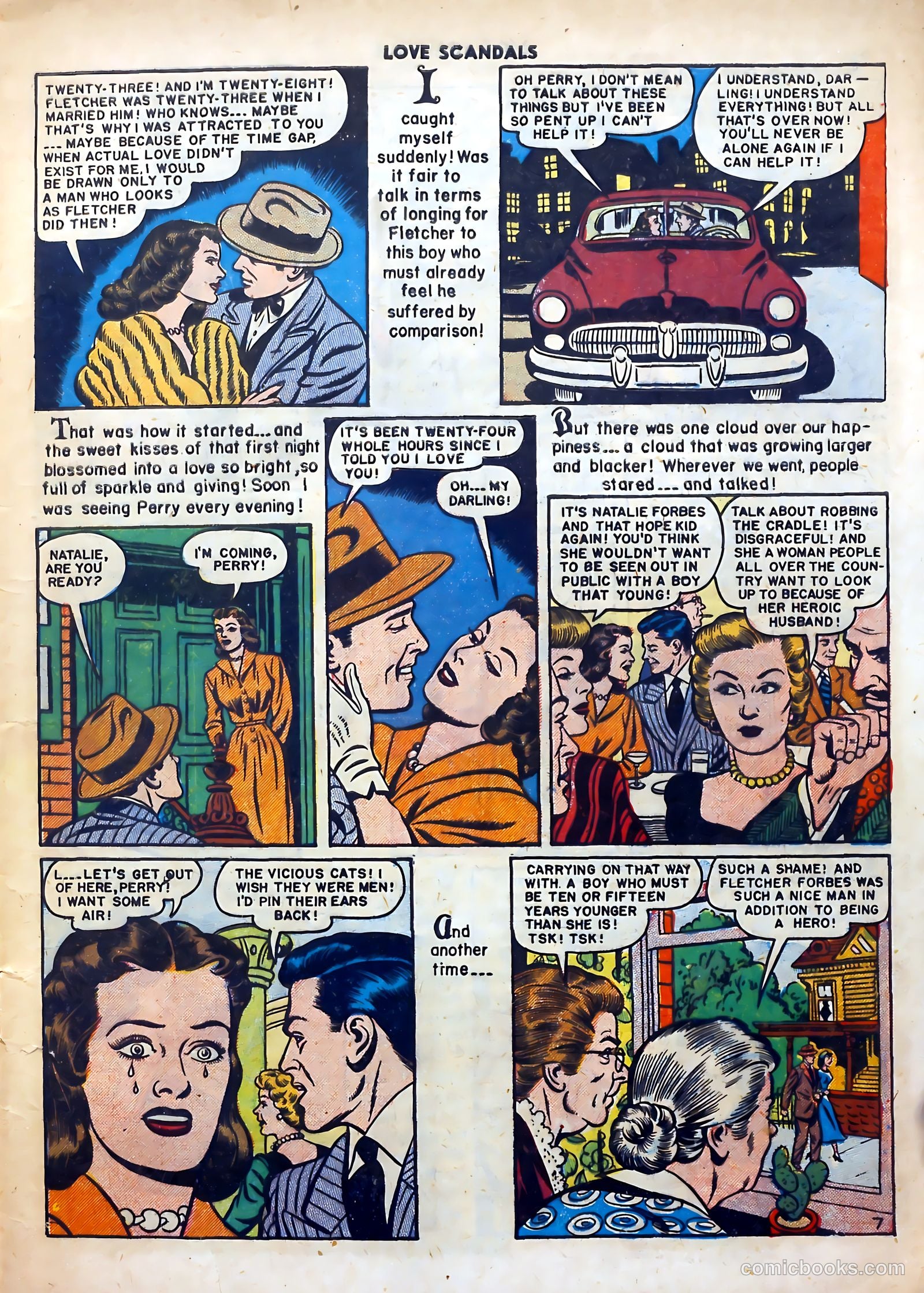 Love Scandals #3 (1950) — page 9 of 36