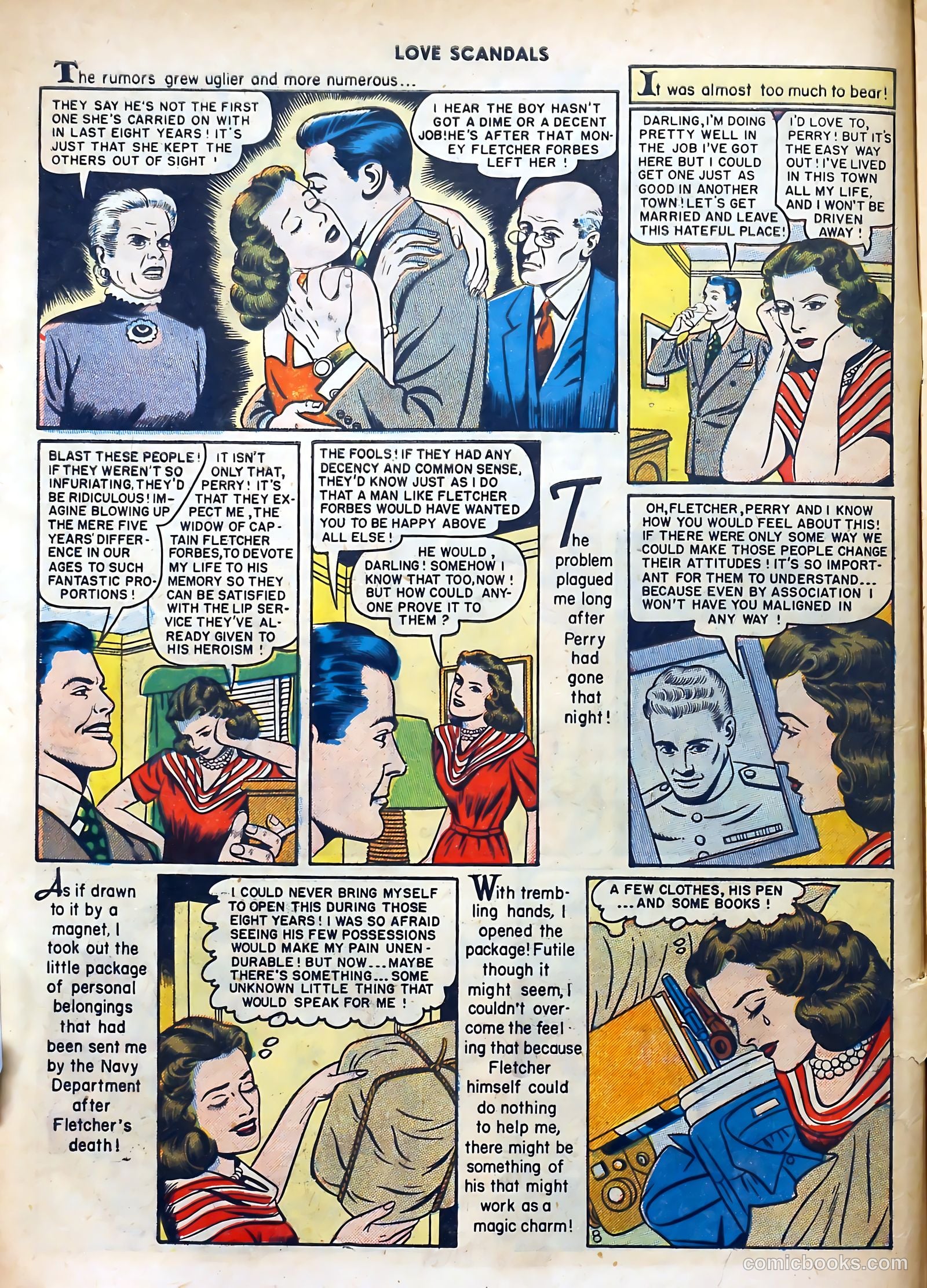 Love Scandals #3 (1950) — page 10 of 36