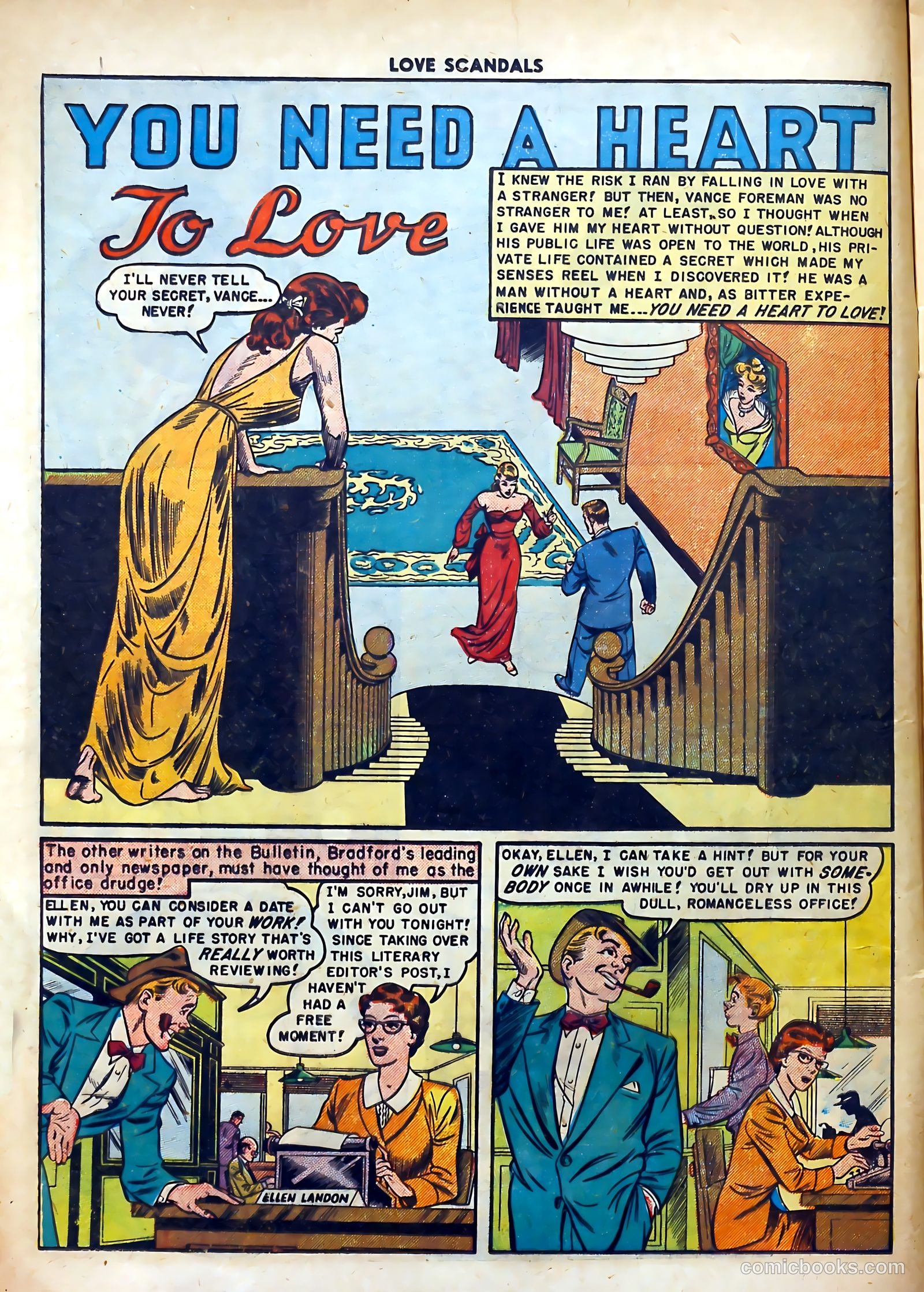 Love Scandals #3 (1950) — page 12 of 36