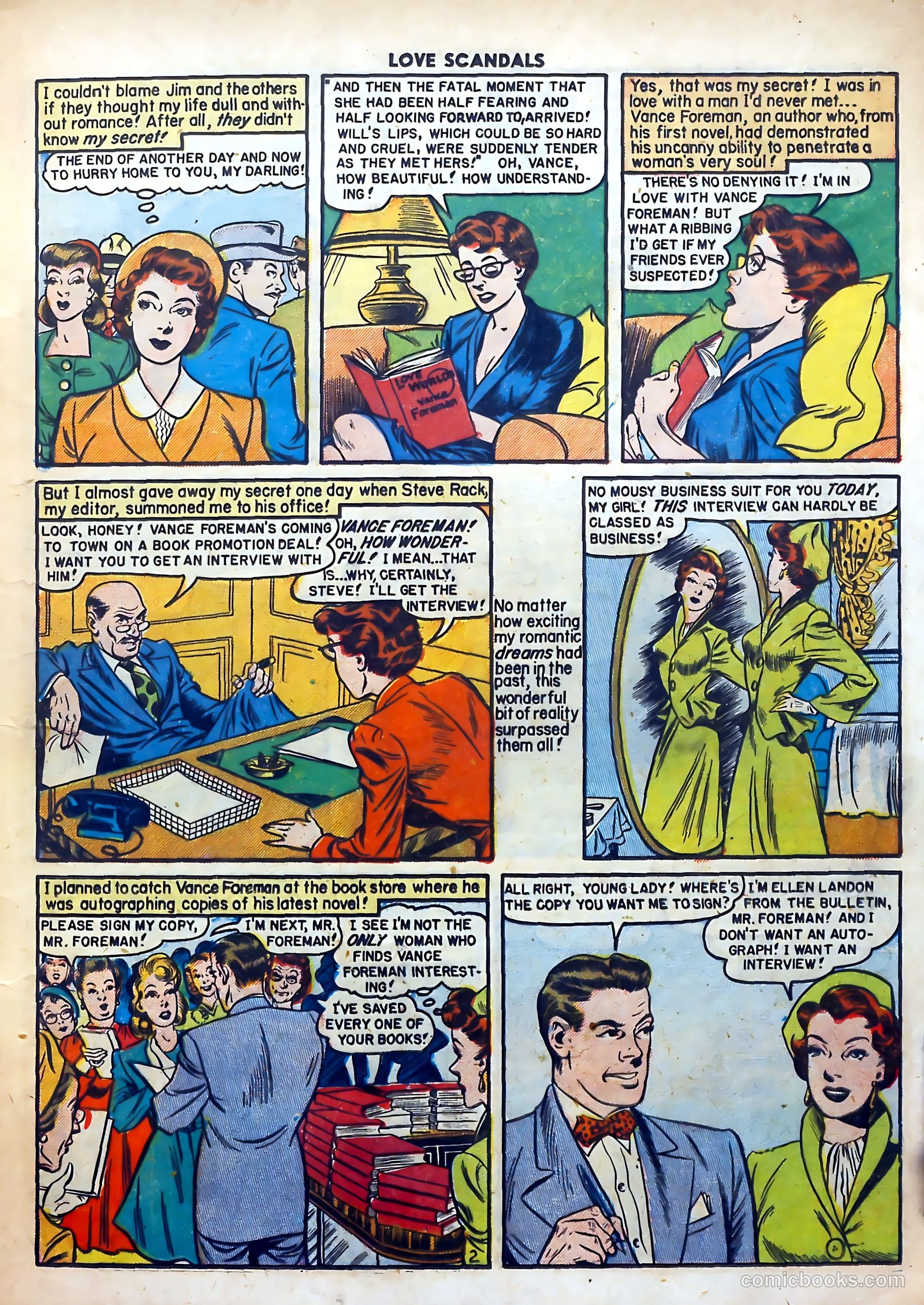 Love Scandals #3 (1950) — page 13 of 36