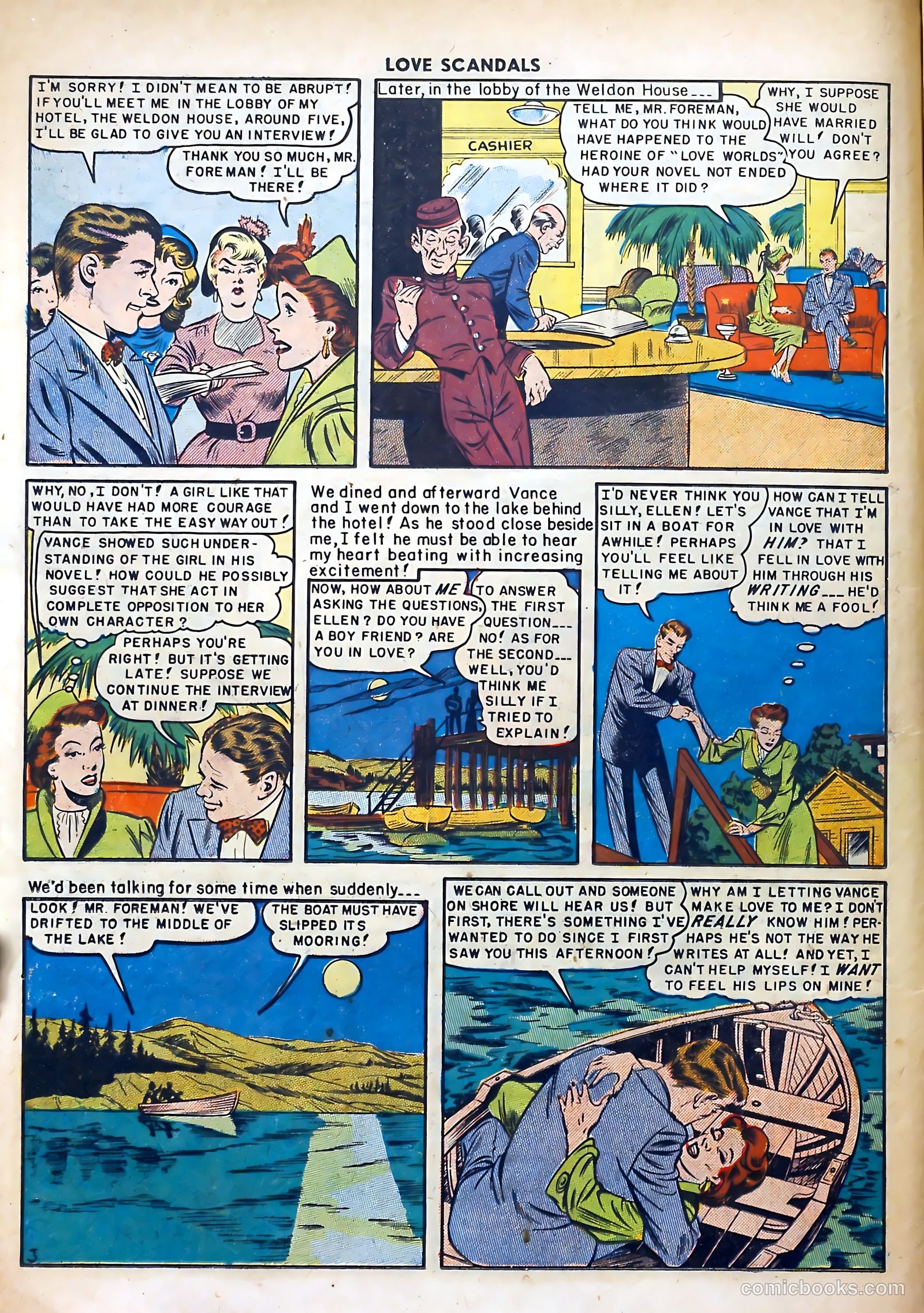 Love Scandals #3 (1950) — page 14 of 36