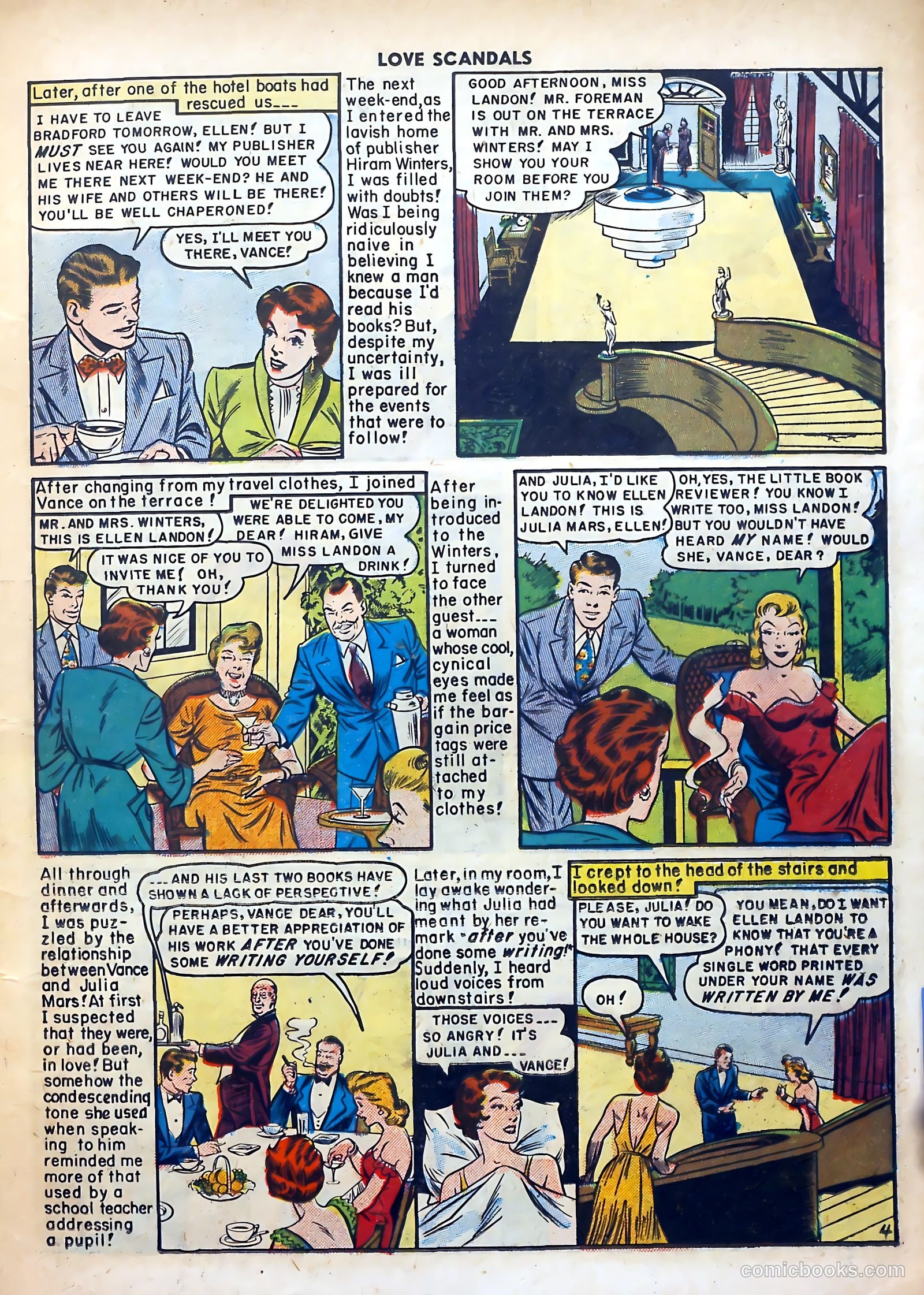 Love Scandals #3 (1950) — page 15 of 36