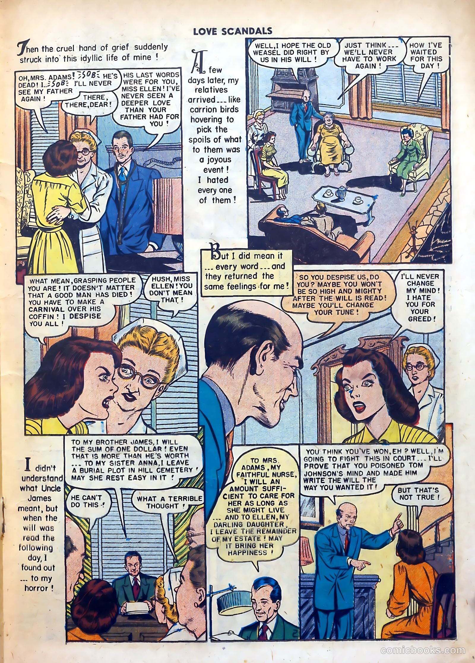 Love Scandals #3 (1950) — page 19 of 36