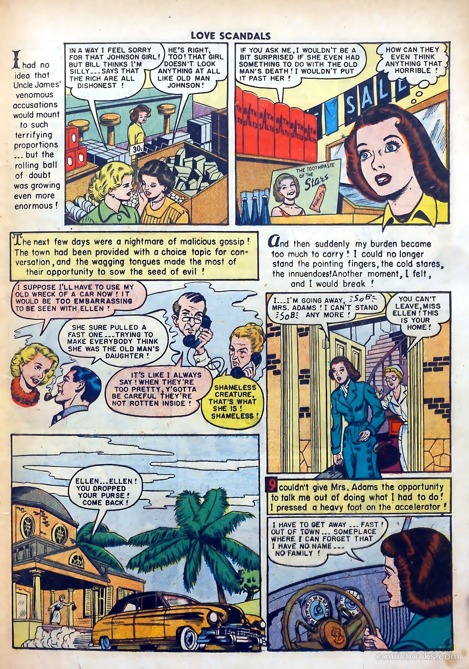 Love Scandals #3 (1950) — page 21 of 36
