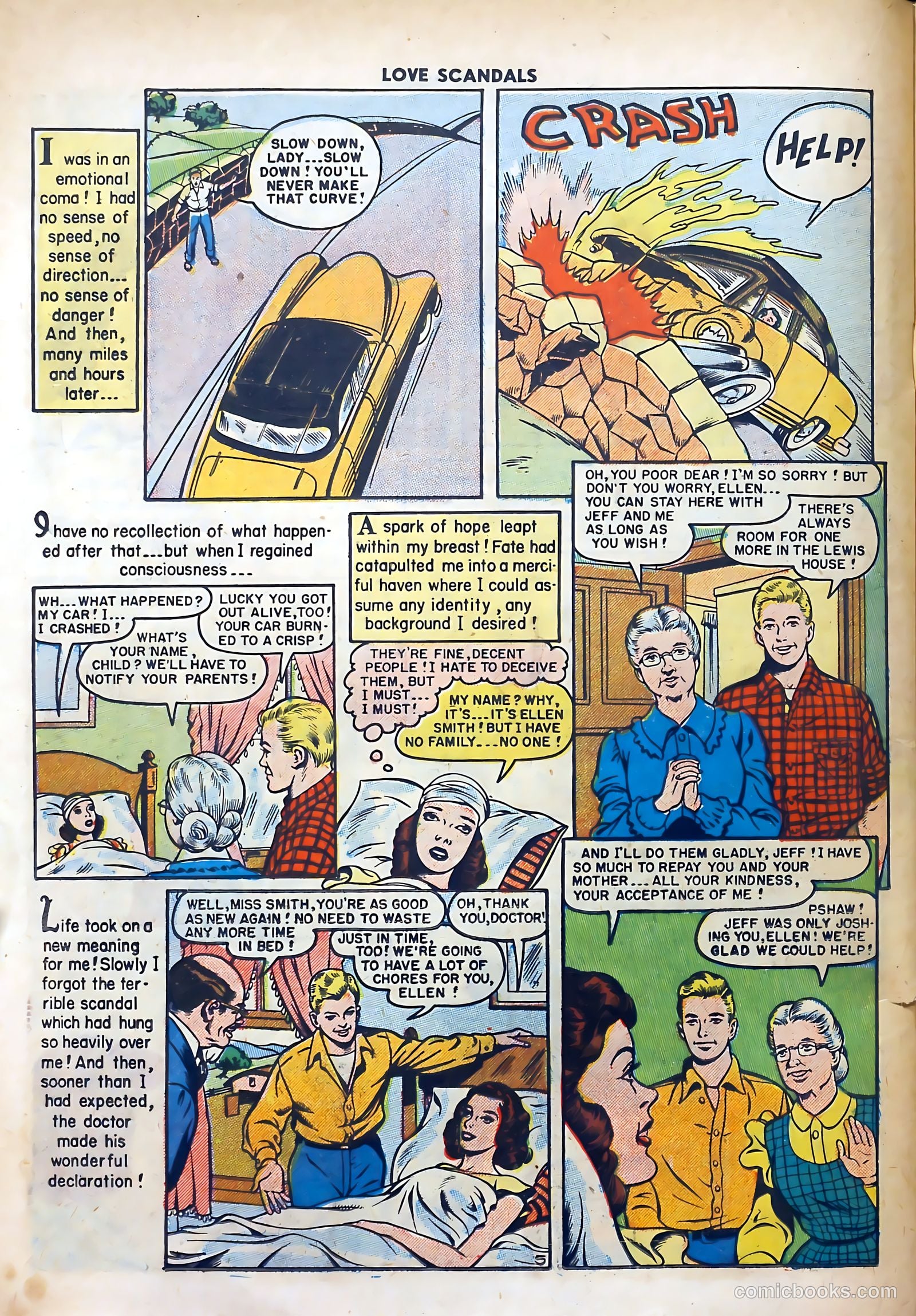 Love Scandals #3 (1950) — page 22 of 36
