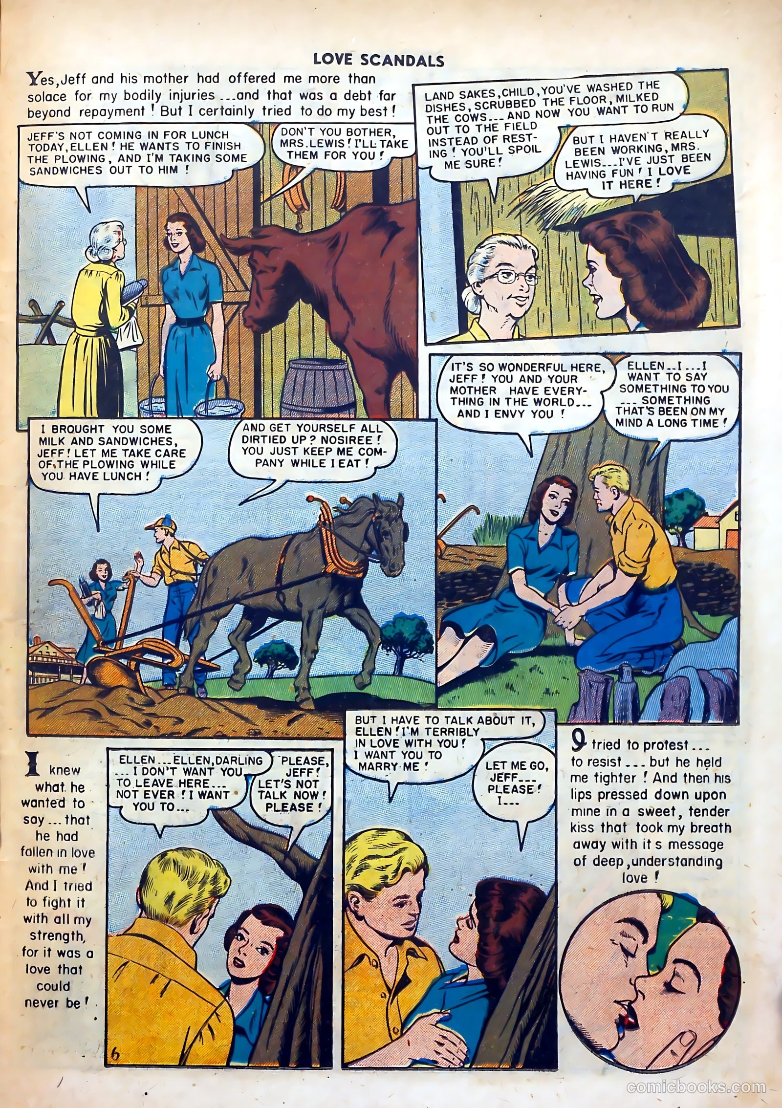 Love Scandals #3 (1950) — page 23 of 36