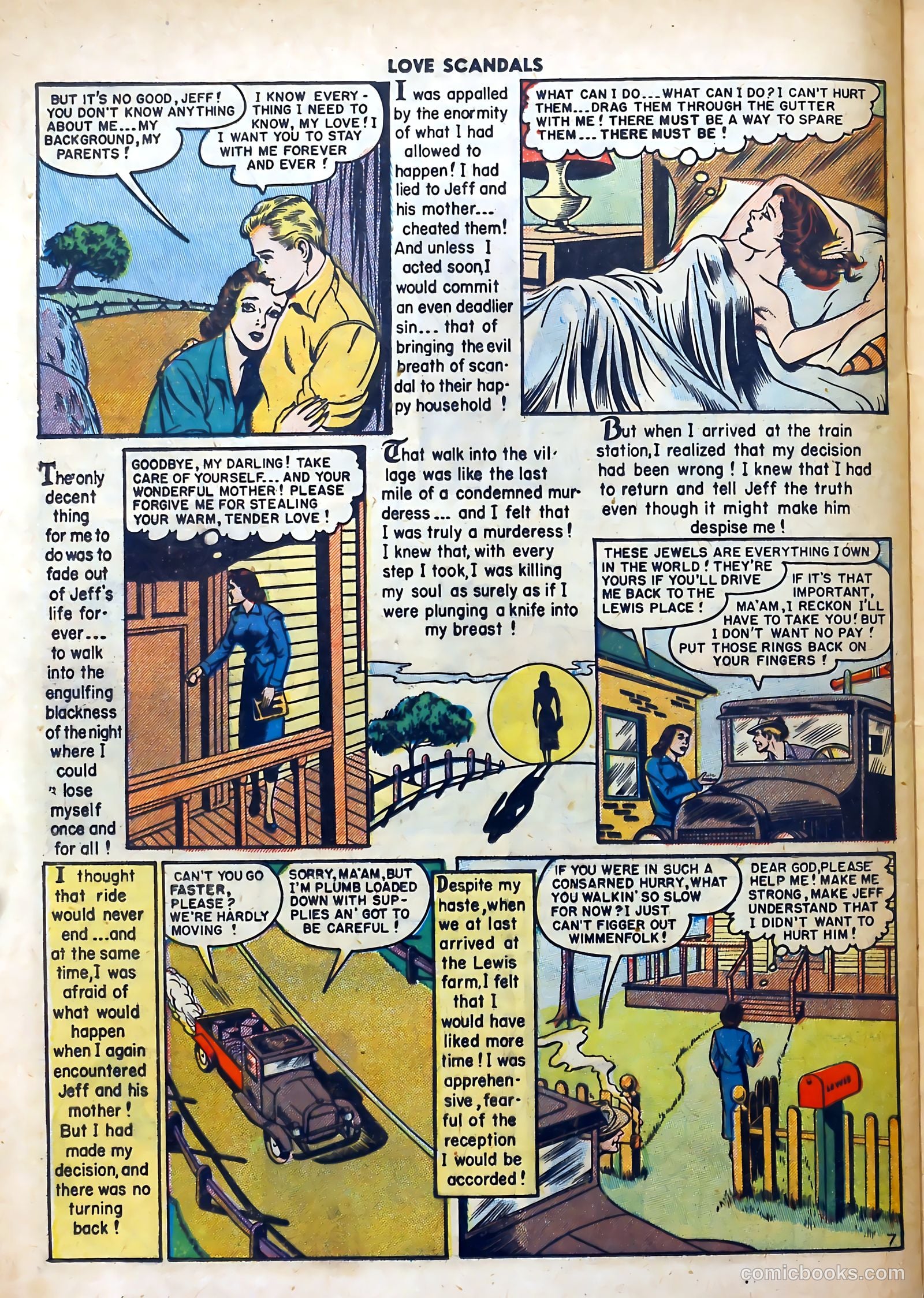 Love Scandals #3 (1950) — page 24 of 36