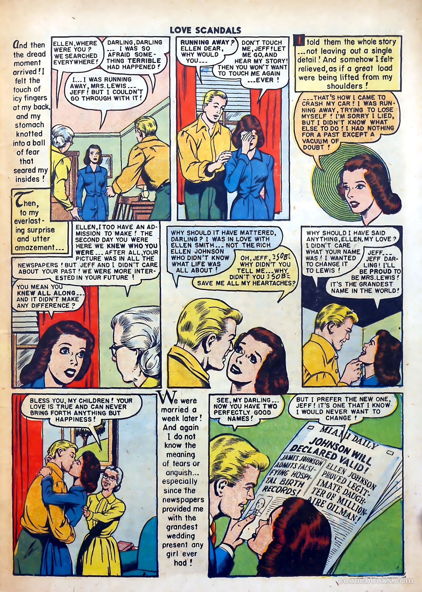 Love Scandals #3 (1950) — page 25 of 36