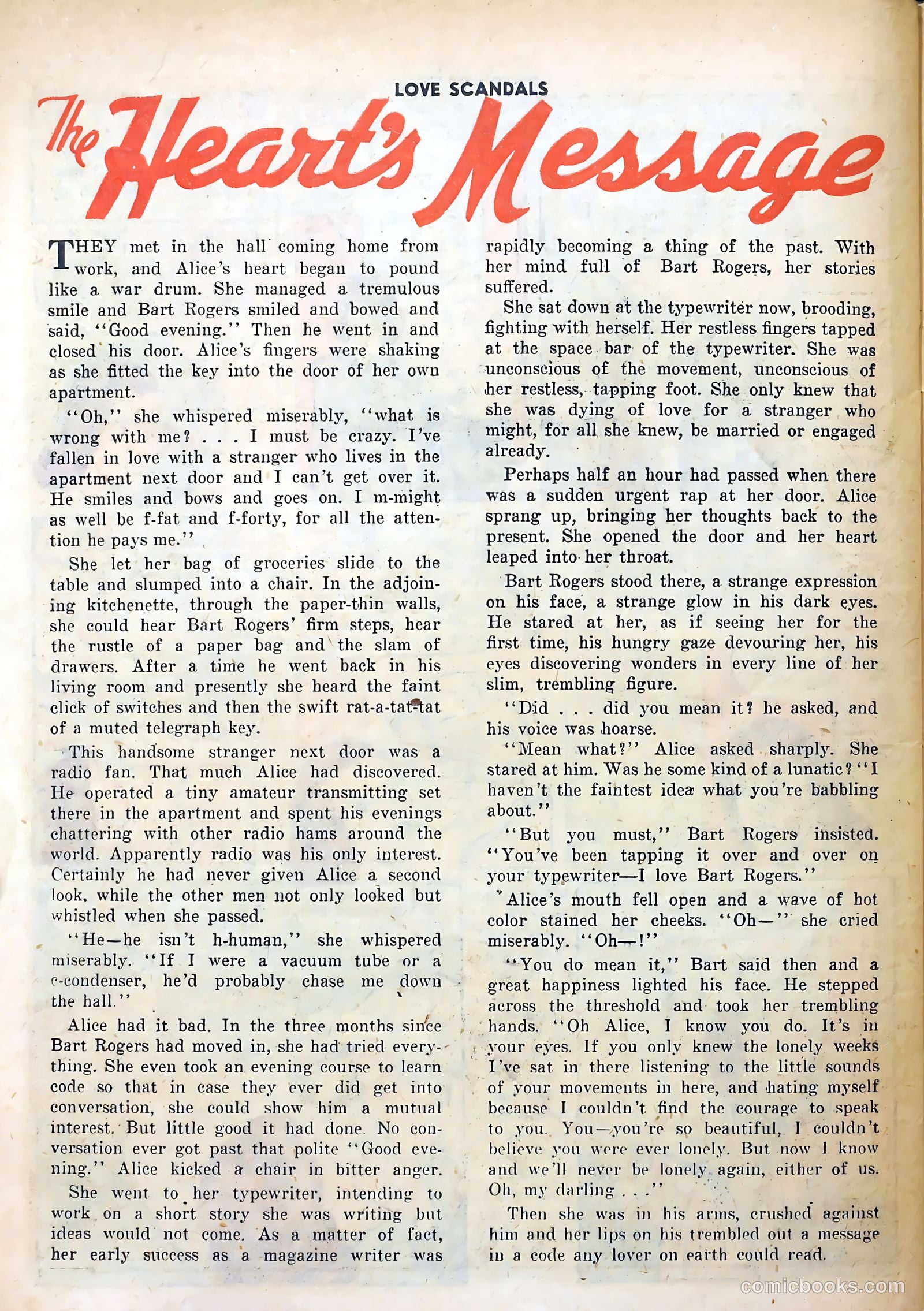 Love Scandals #3 (1950) — page 26 of 36