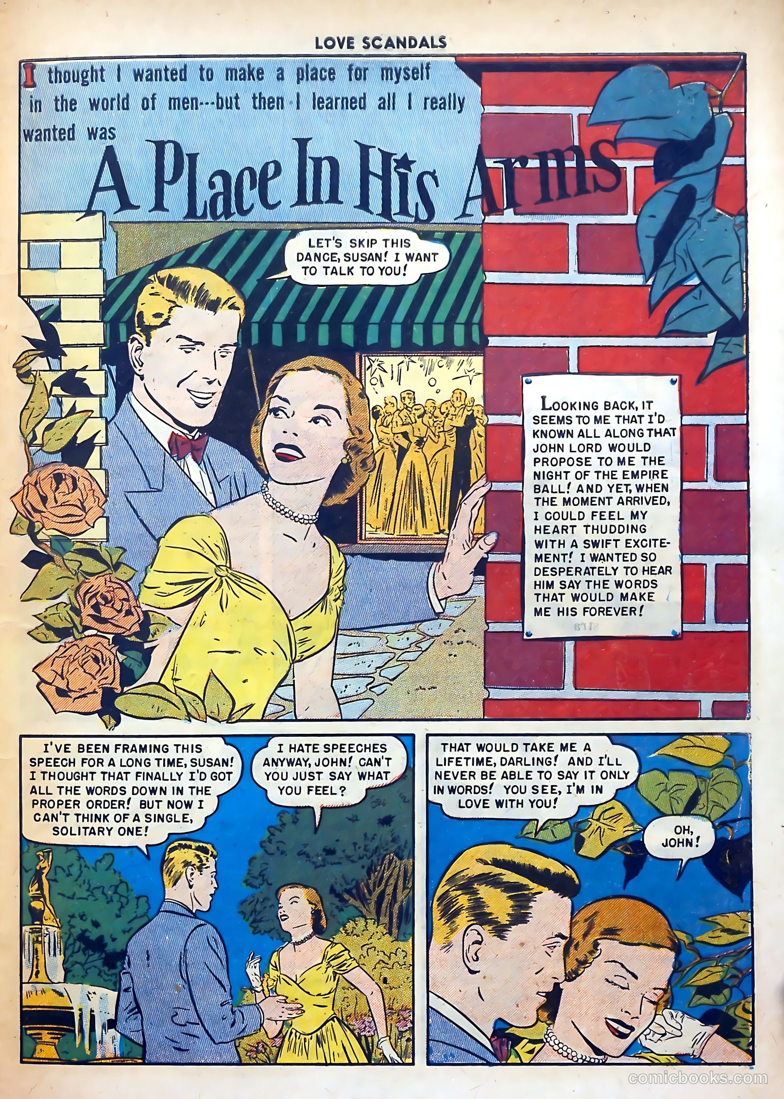 Love Scandals #3 (1950) — page 27 of 36
