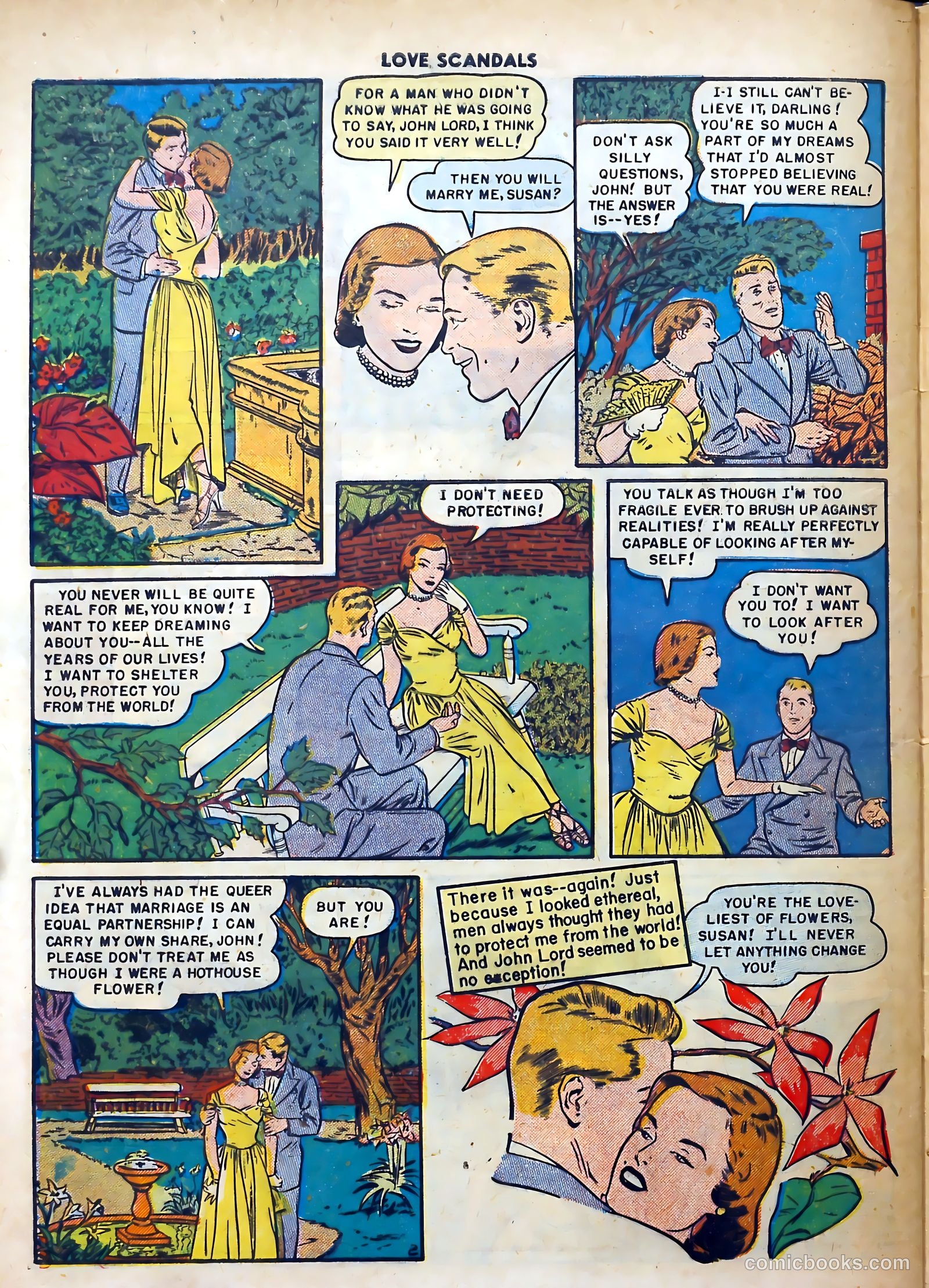 Love Scandals #3 (1950) — page 28 of 36