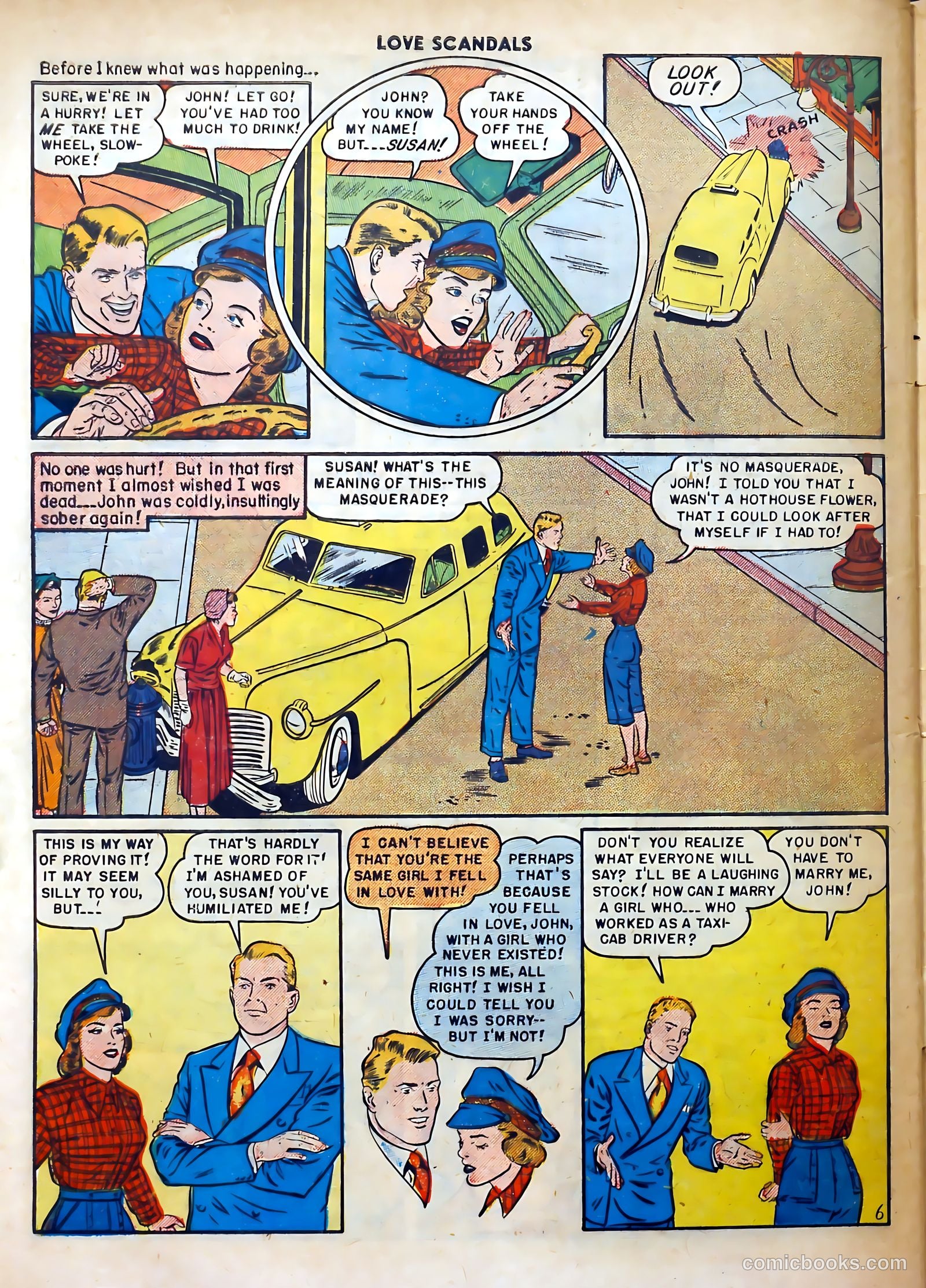 Love Scandals #3 (1950) — page 32 of 36