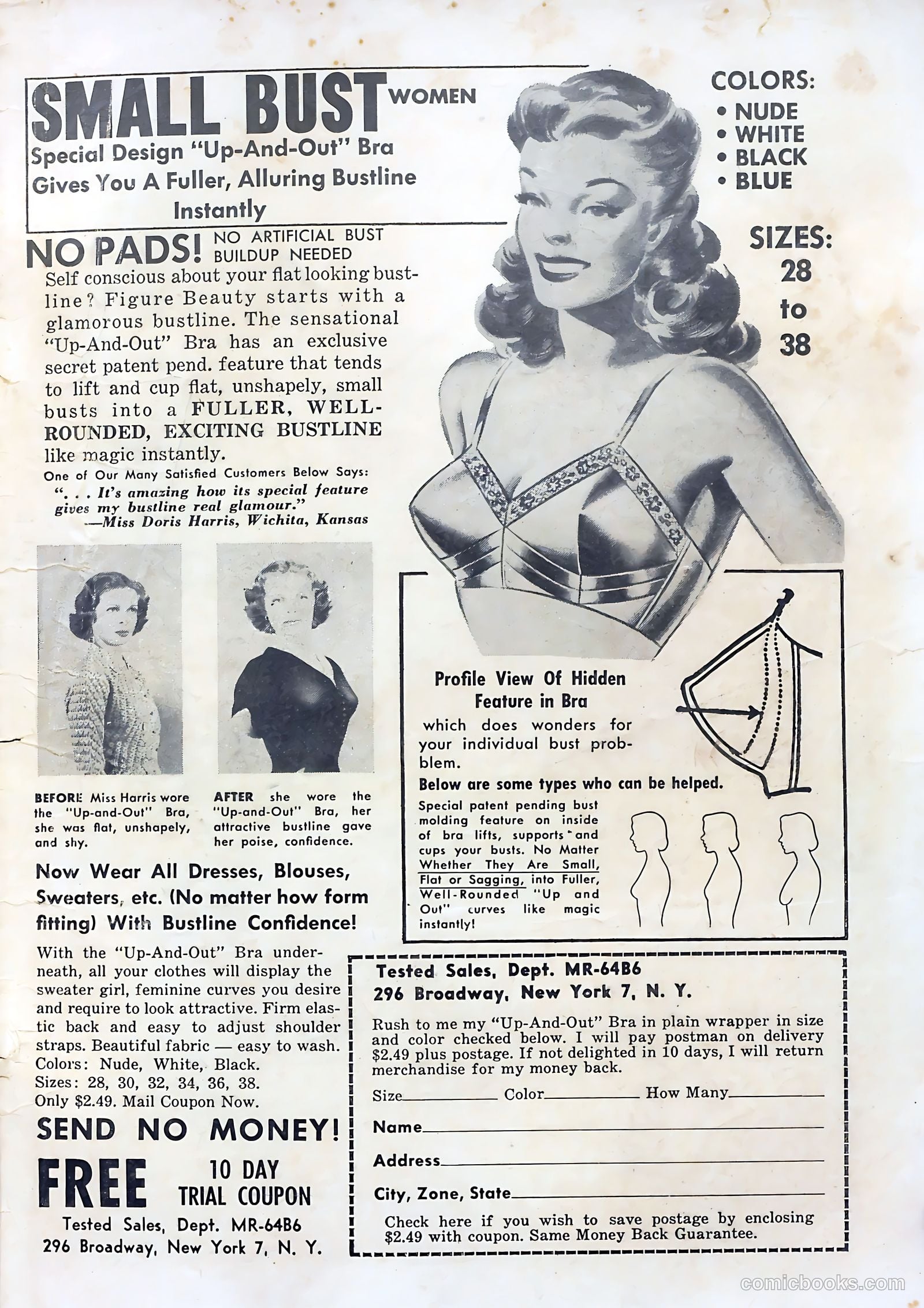 Love Scandals #3 (1950) — page 35 of 36