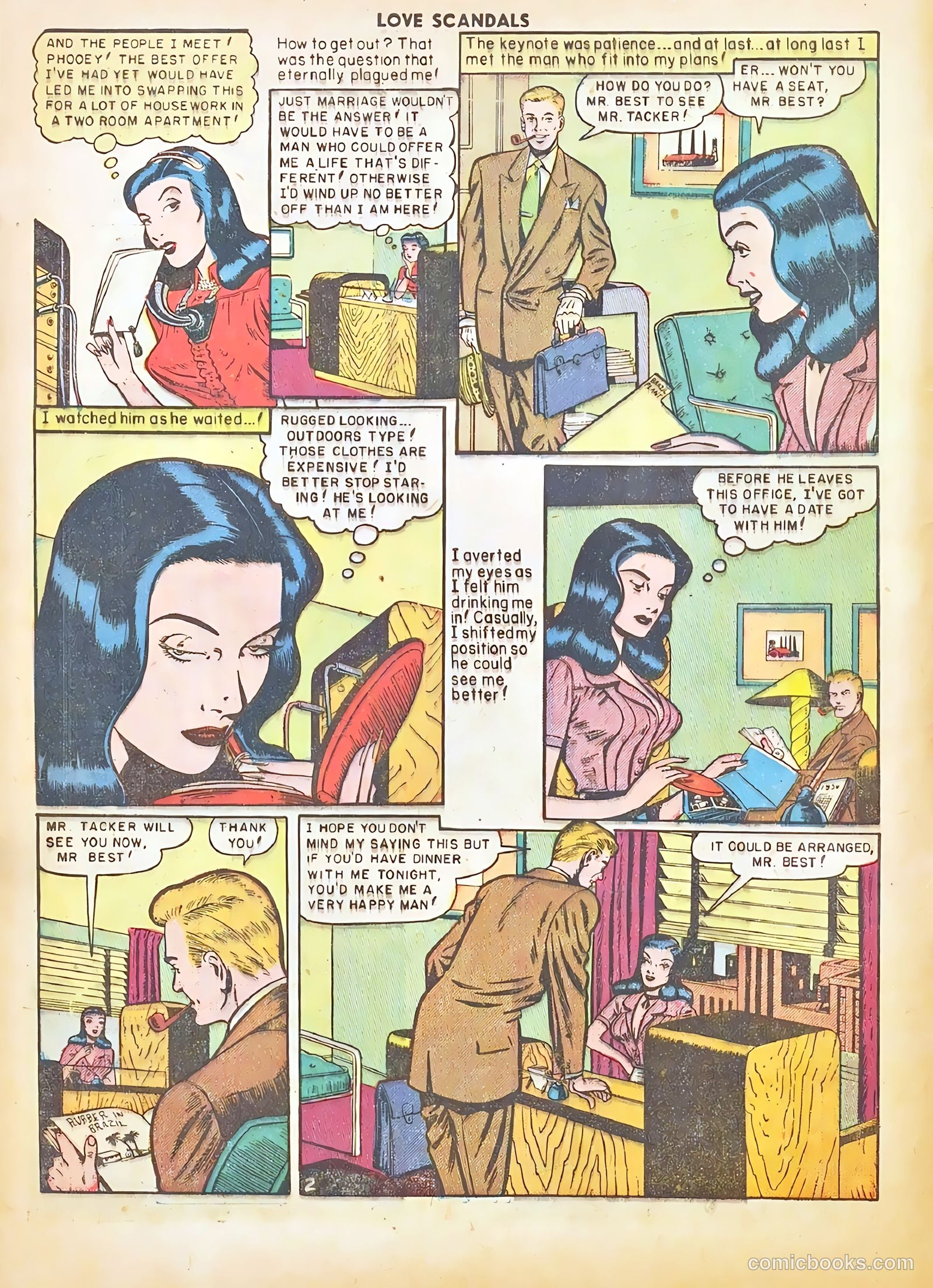 Love Scandals #4 (1950) — page 4 of 51