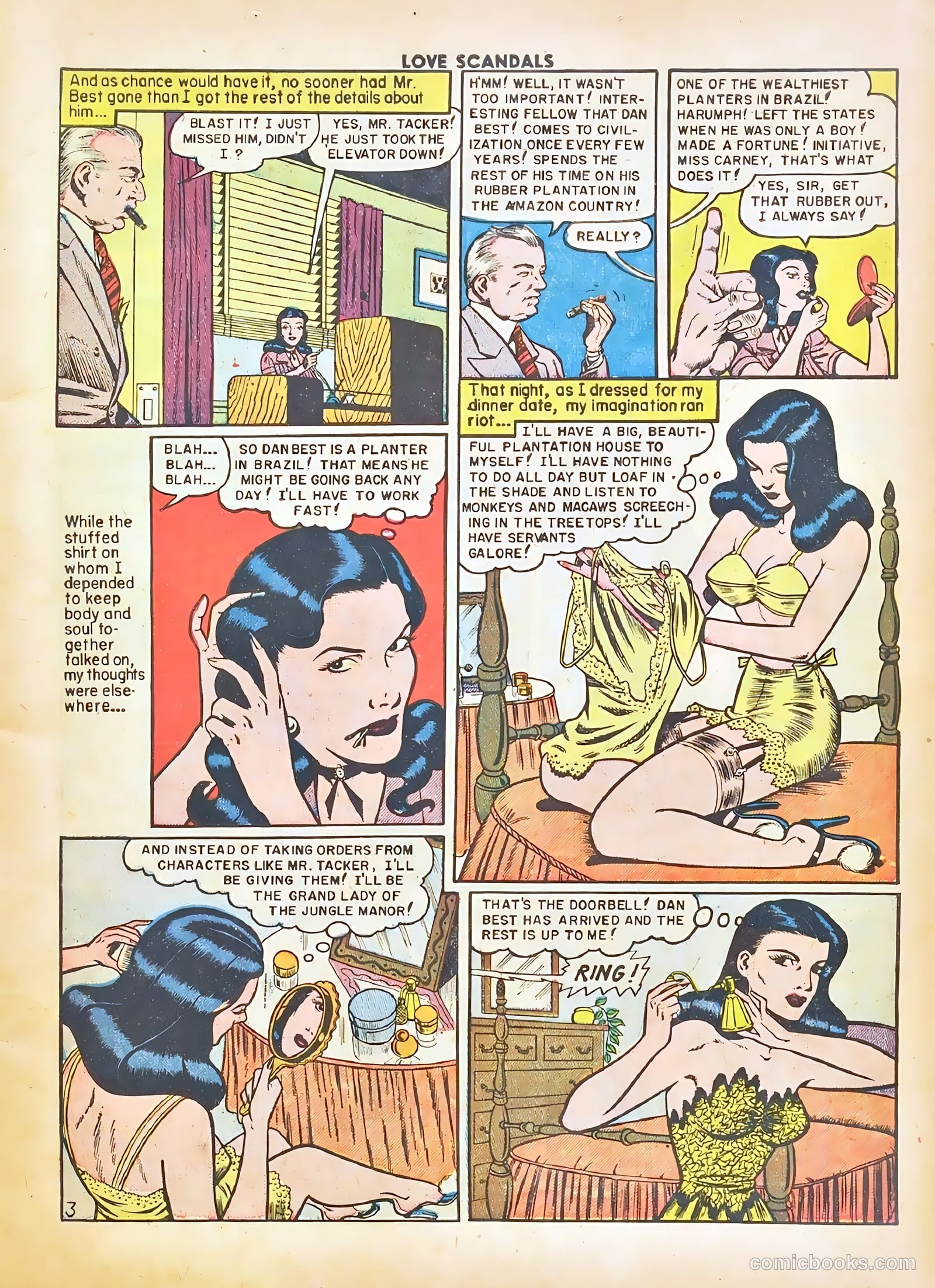 Love Scandals #4 (1950) — page 5 of 51