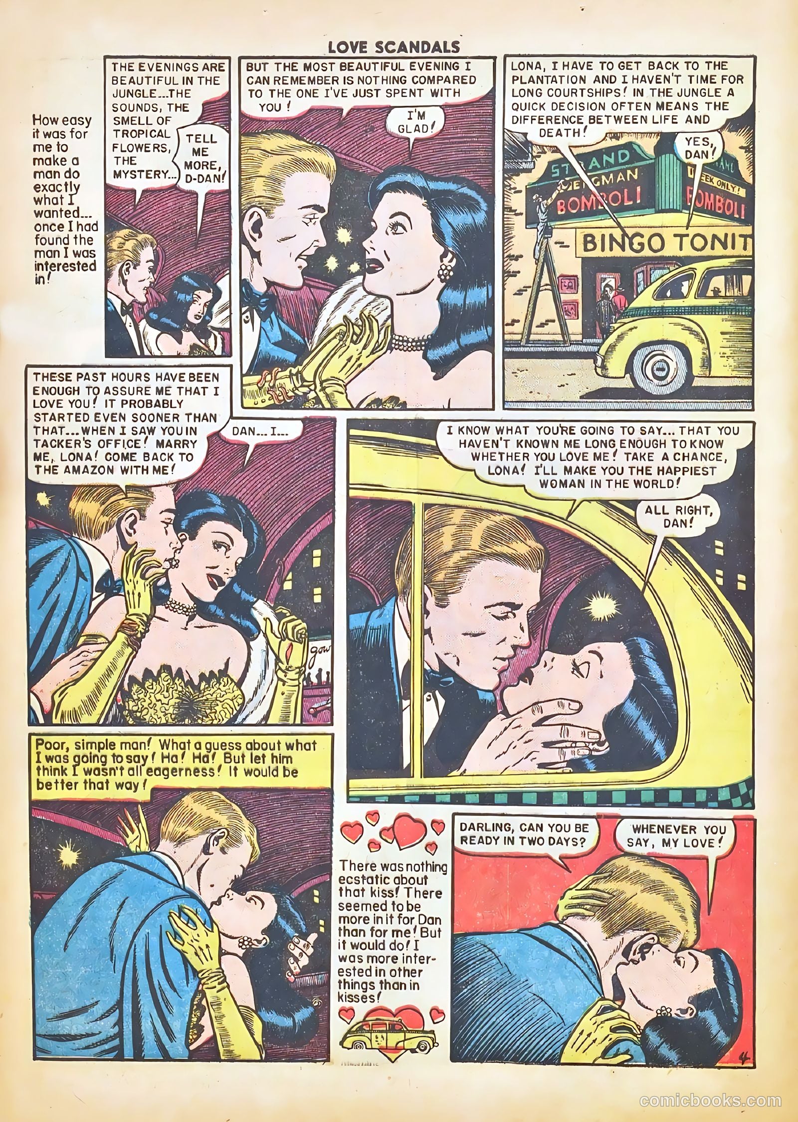 Love Scandals #4 (1950) — page 6 of 51