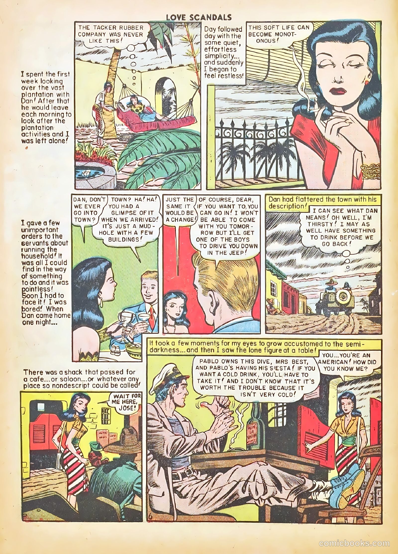 Love Scandals #4 (1950) — page 8 of 51