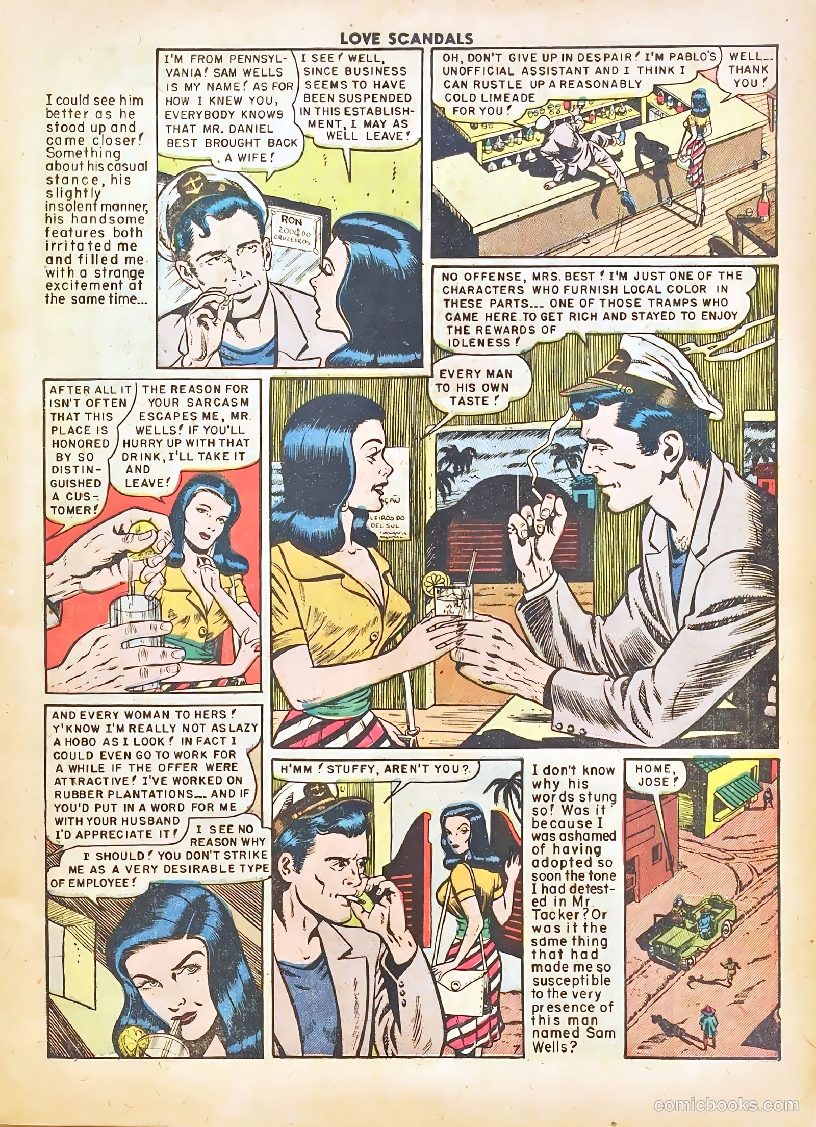 Love Scandals #4 (1950) — page 9 of 51