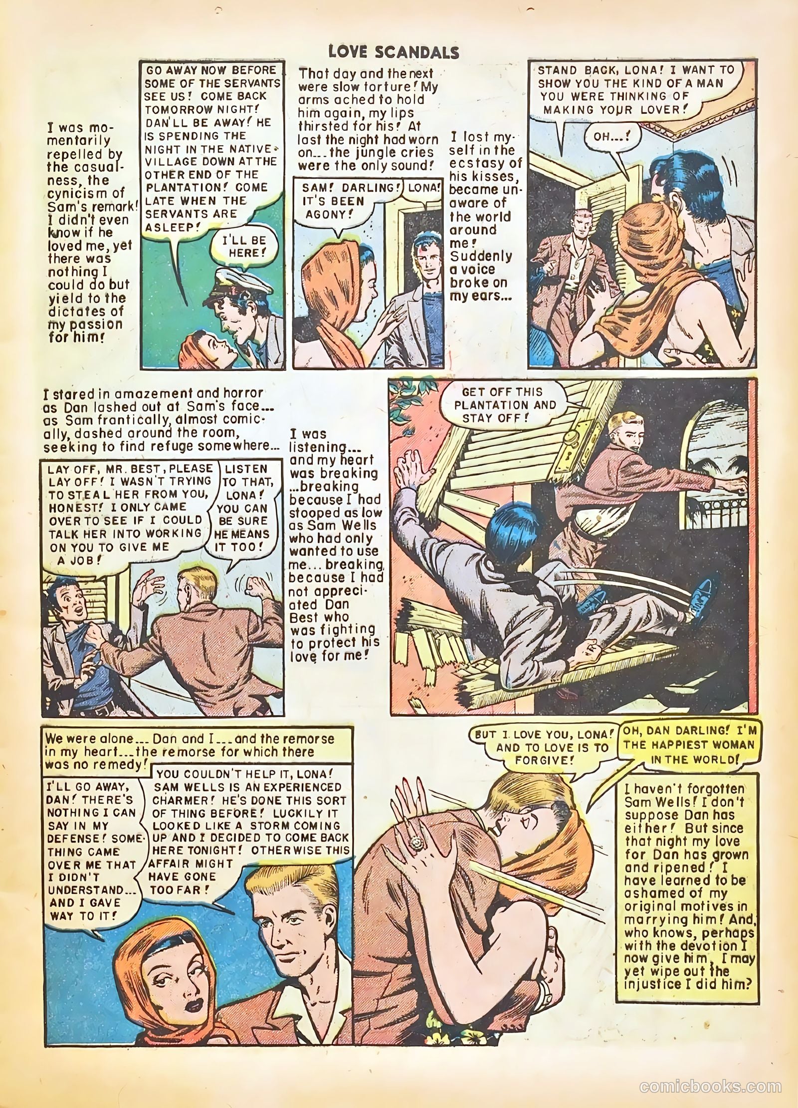 Love Scandals #4 (1950) — page 11 of 51