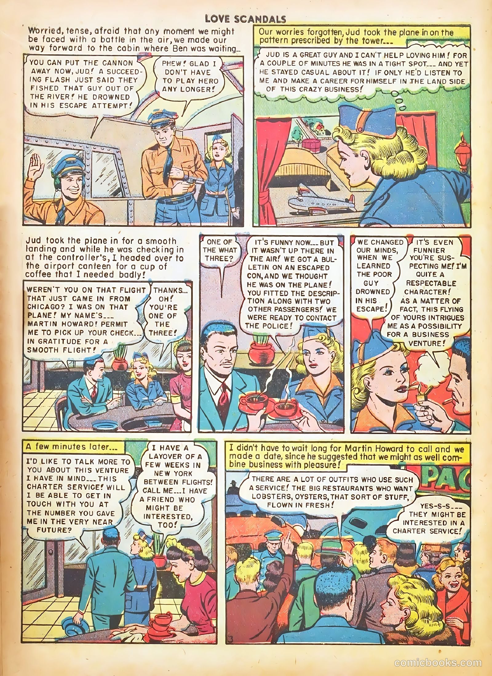 Love Scandals #4 (1950) — page 14 of 51