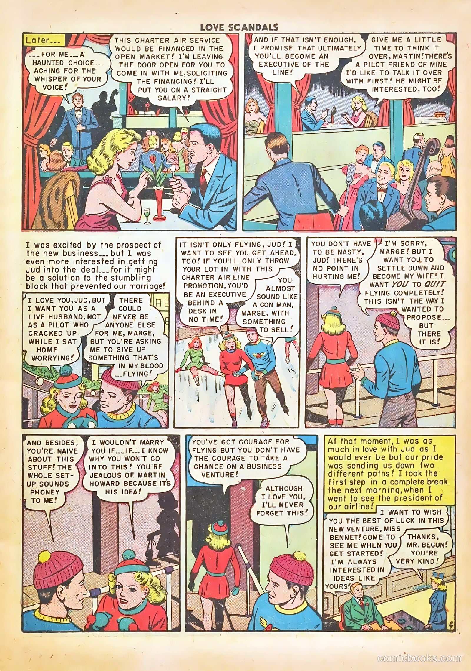 Love Scandals #4 (1950) — page 15 of 51