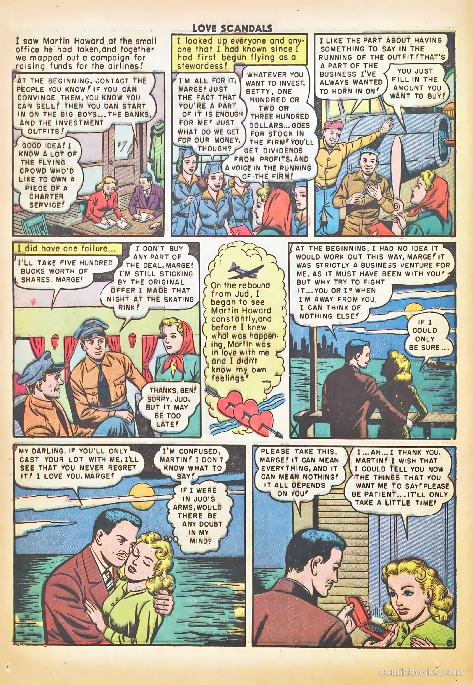 Love Scandals #4 (1950) — page 16 of 51