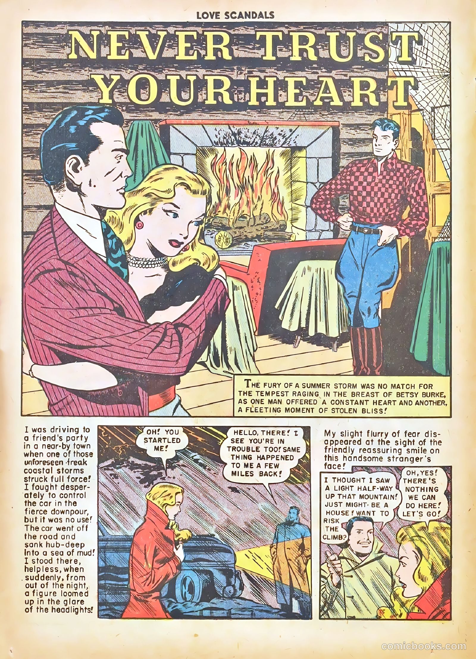 Love Scandals #4 (1950) — page 20 of 51