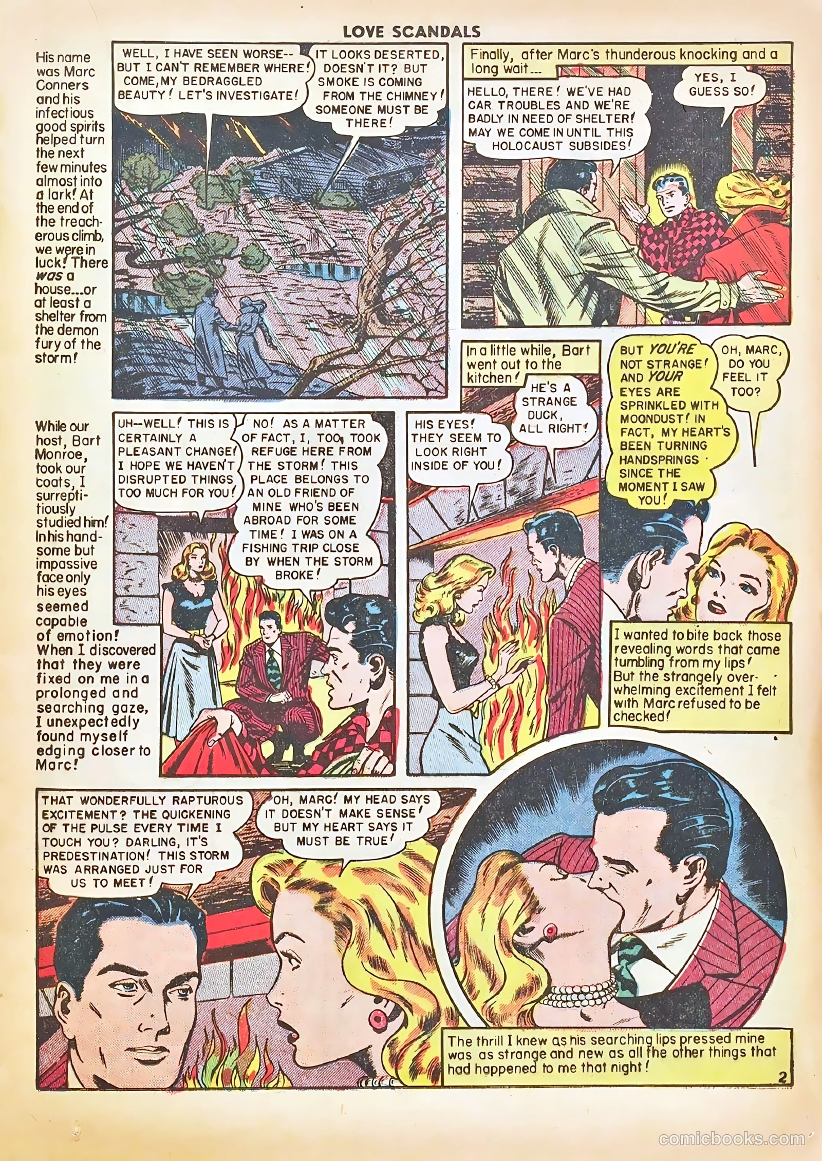 Love Scandals #4 (1950) — page 21 of 51