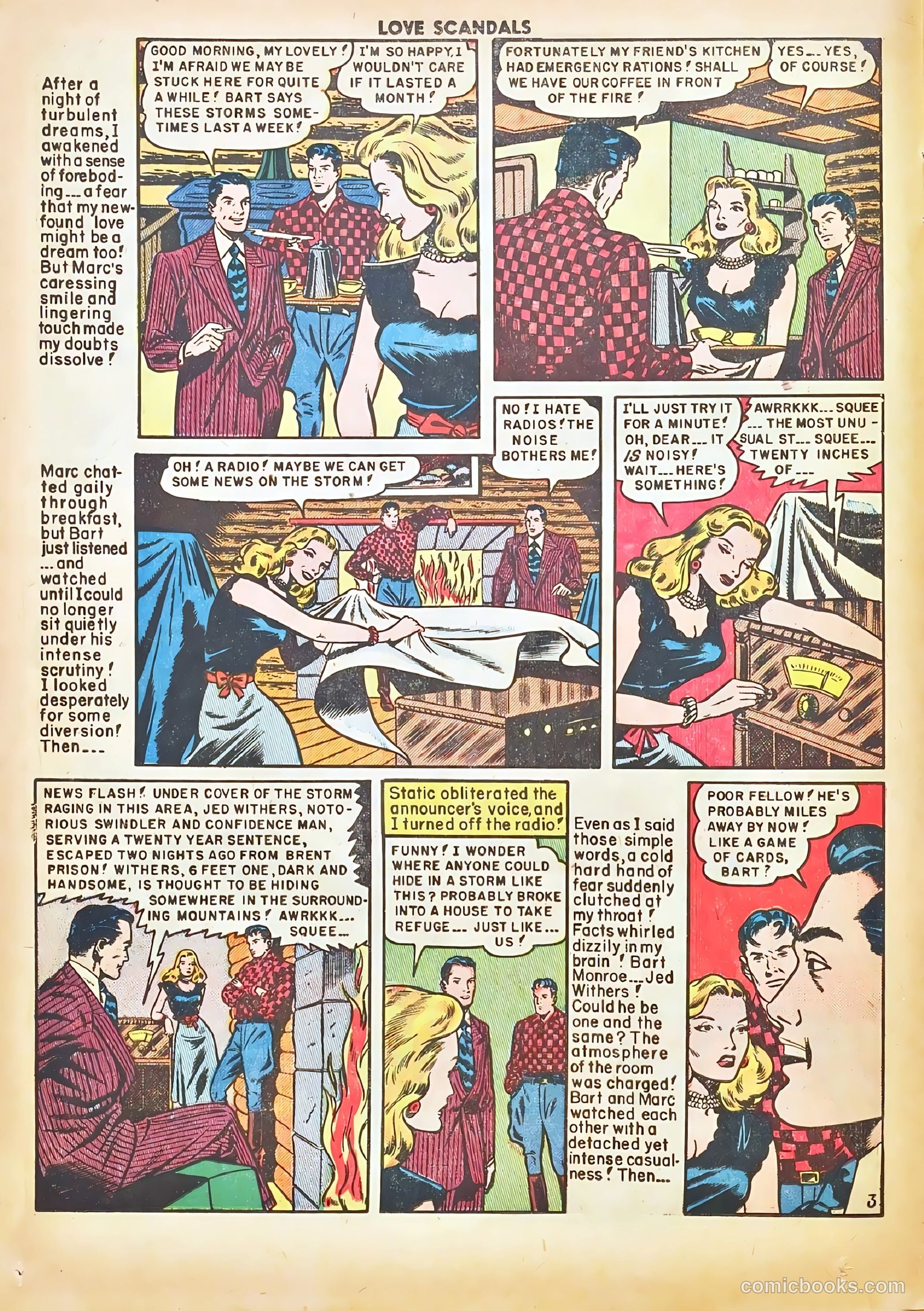 Love Scandals #4 (1950) — page 22 of 51