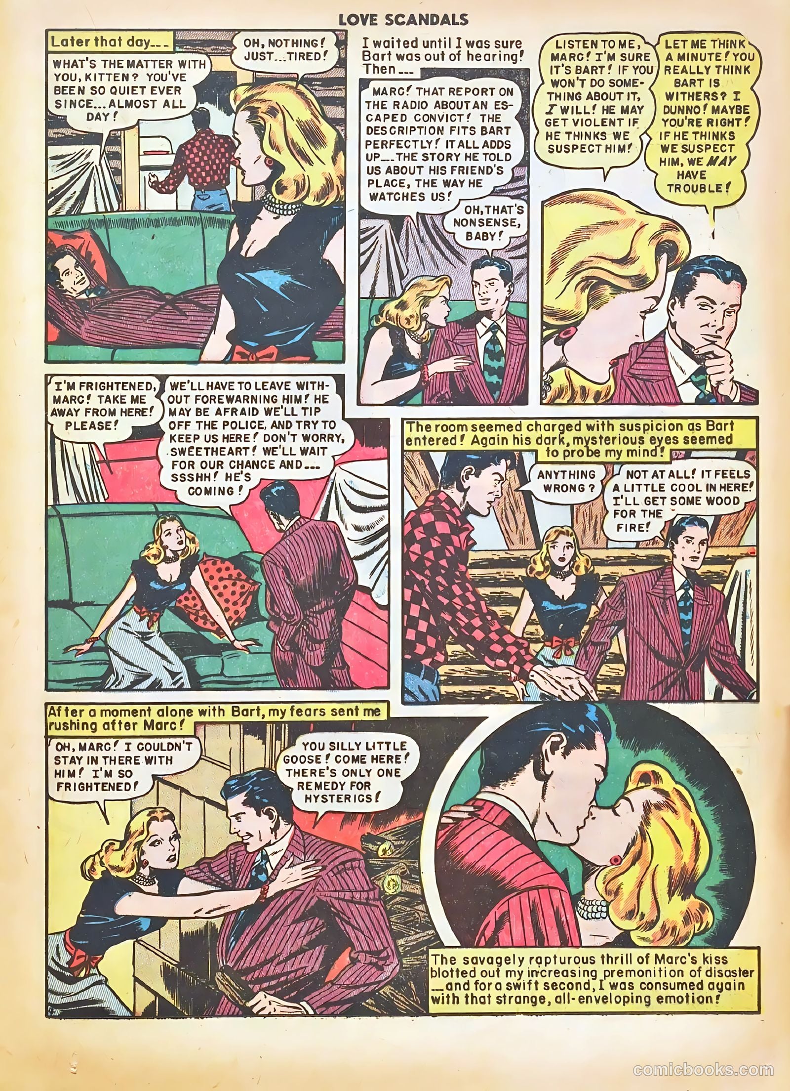 Love Scandals #4 (1950) — page 23 of 51